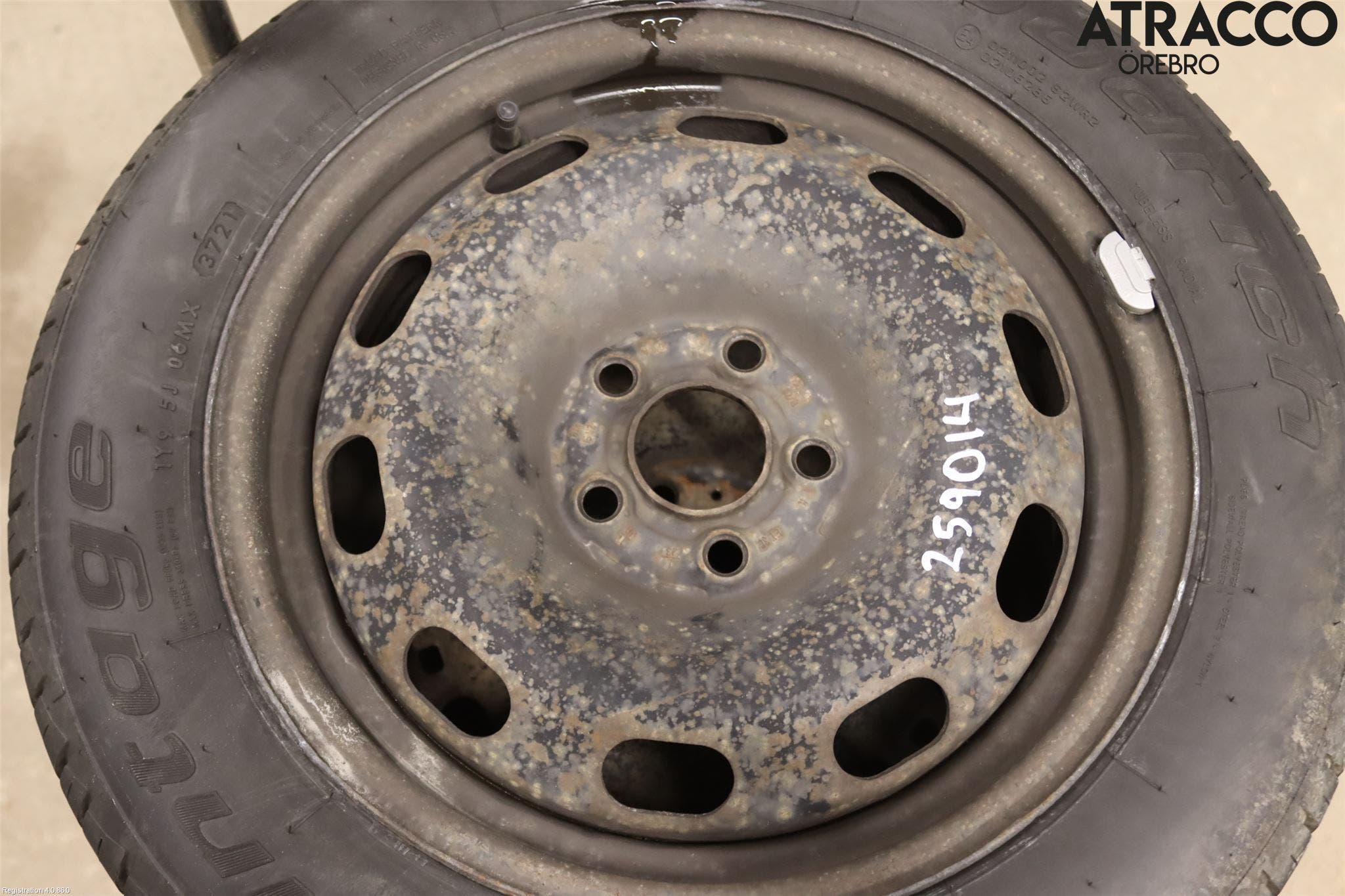 Skoda FABIA 15-21 Sommardäck Plåtfälg 4St