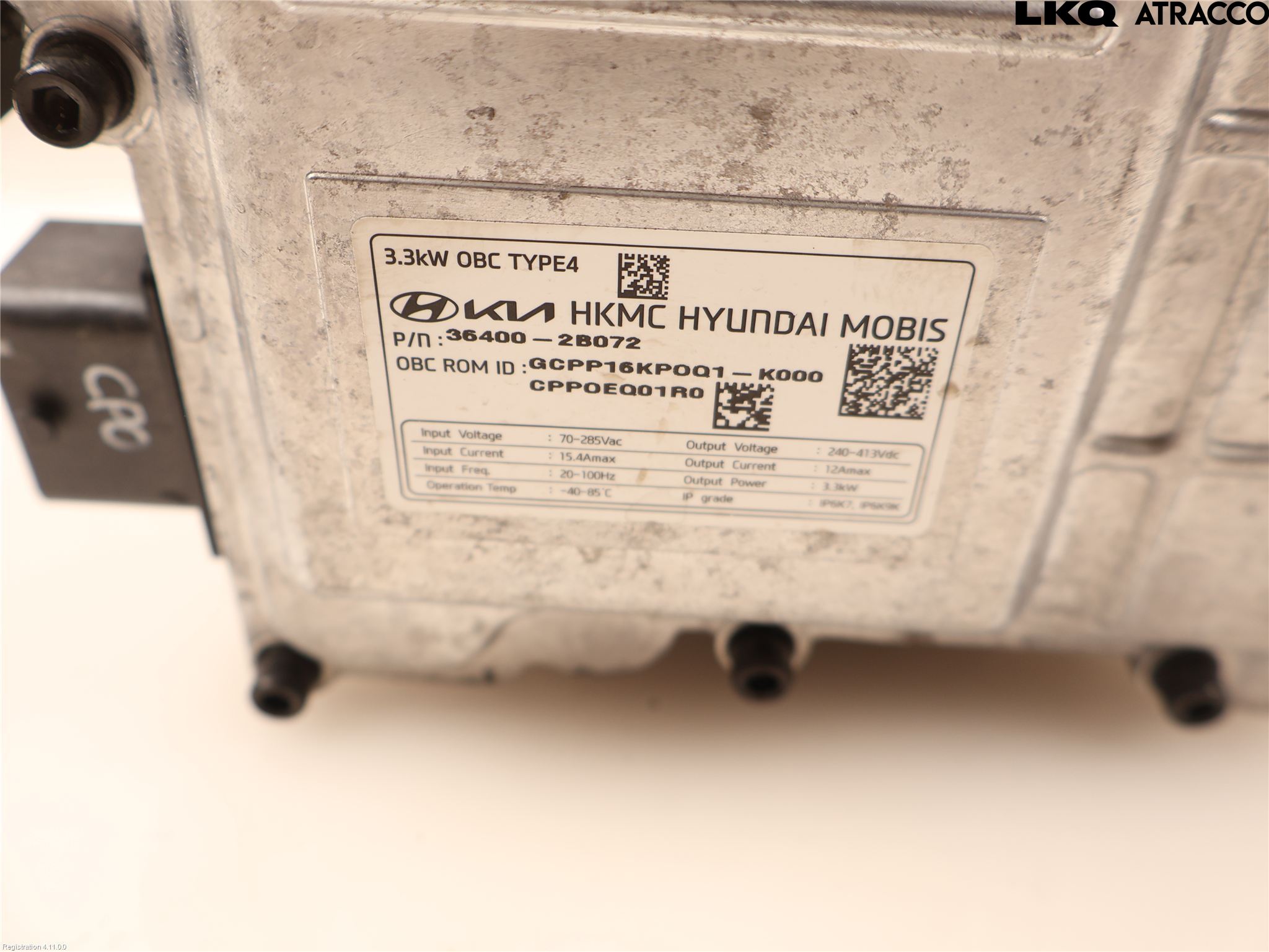 Kia XCEED 19- Batteriladdare Högspänning