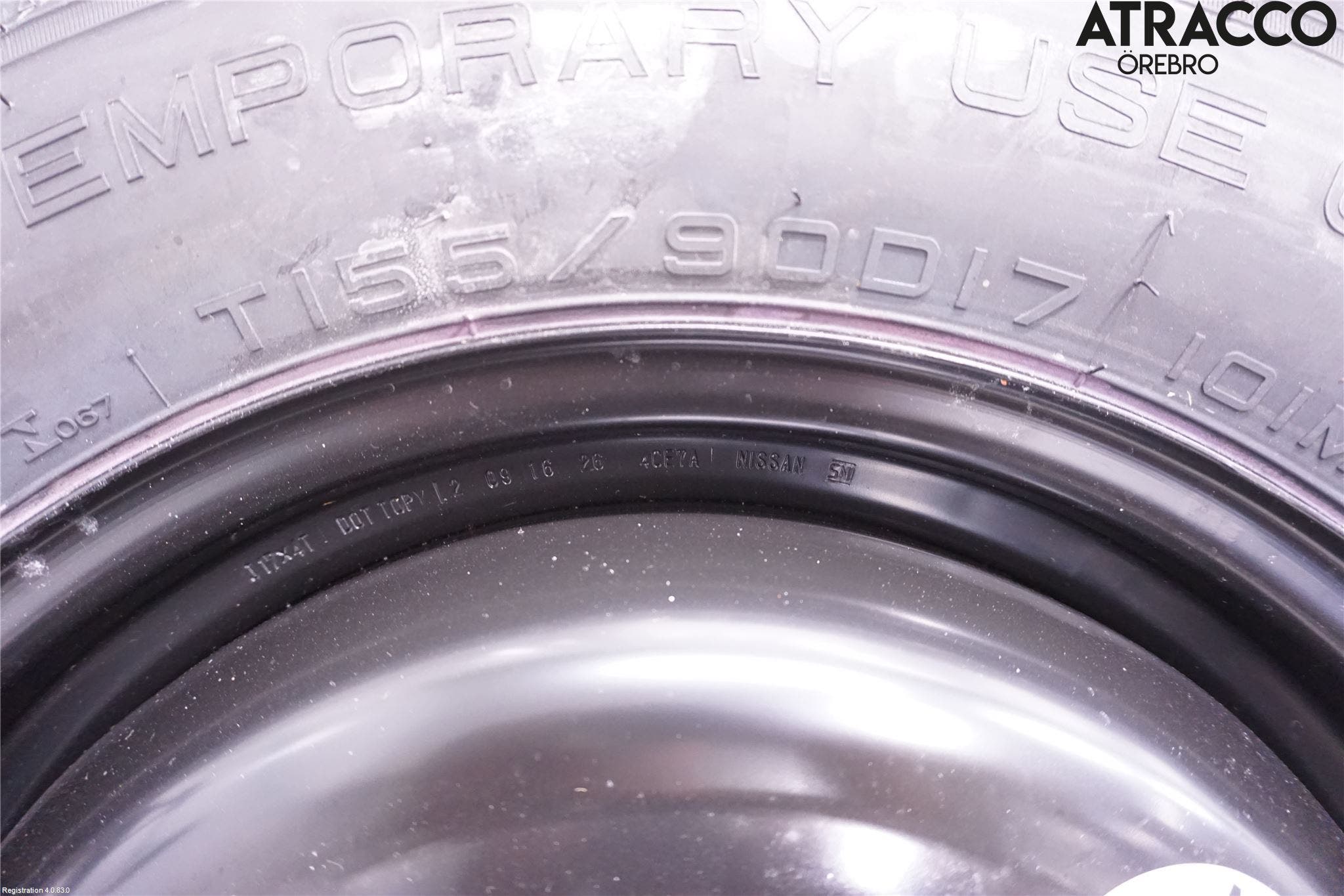 Nissan X-TRAIL 14-21 Hjul Reservhjul Minityp