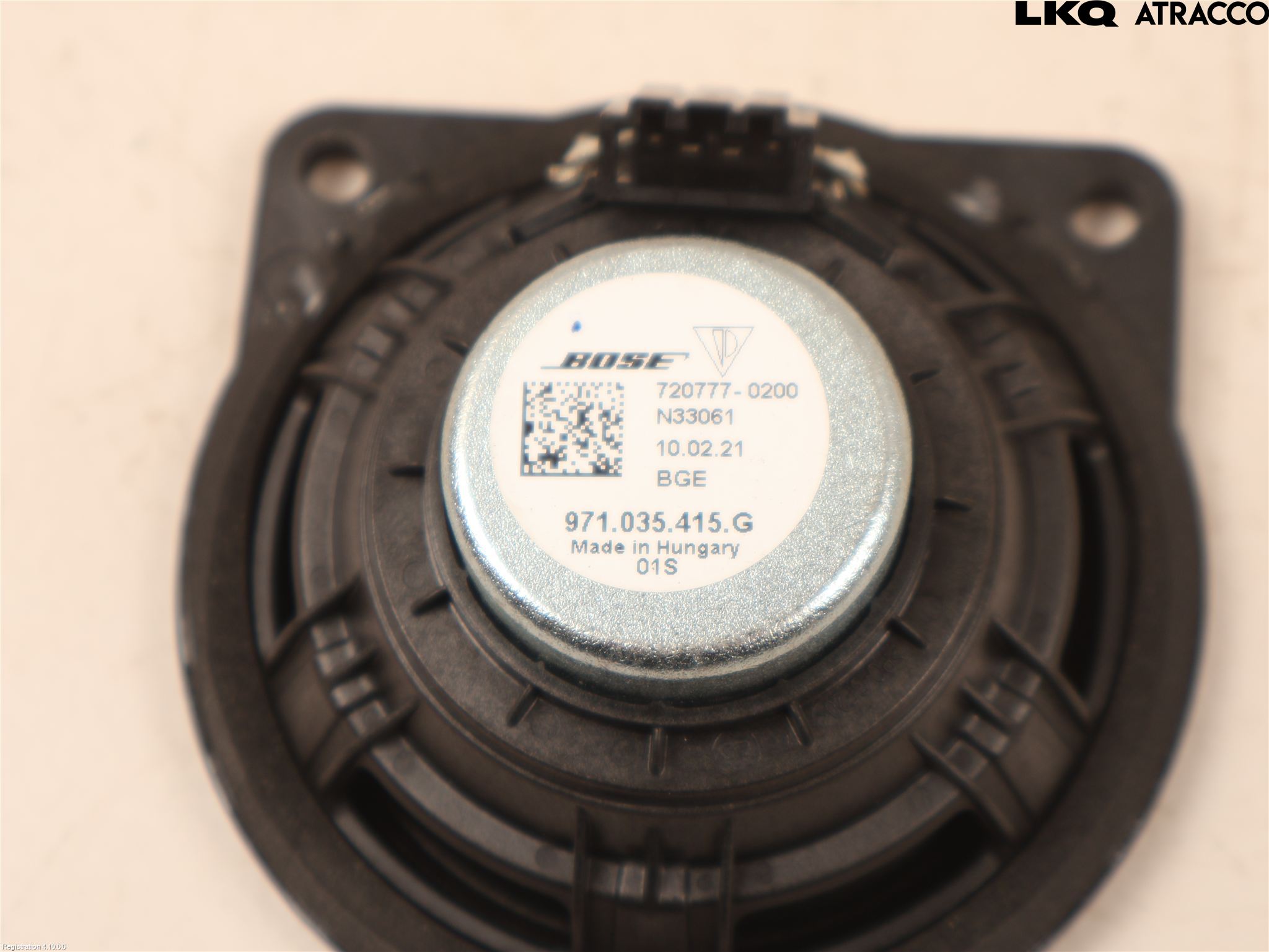 Porsche TAYCAN 20- Högtalare