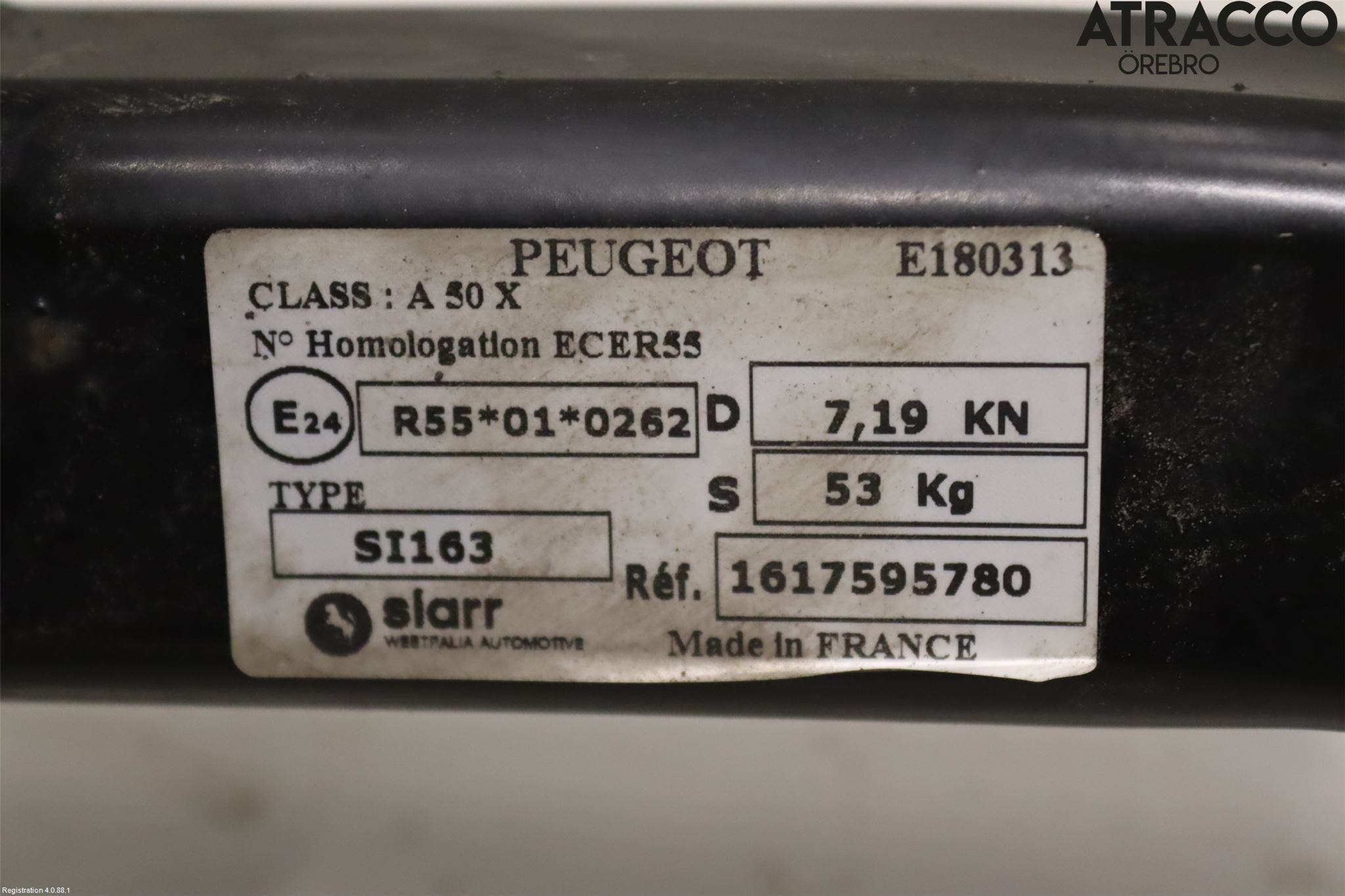 Citroen COTROEN C3 17-24 Dragkrok