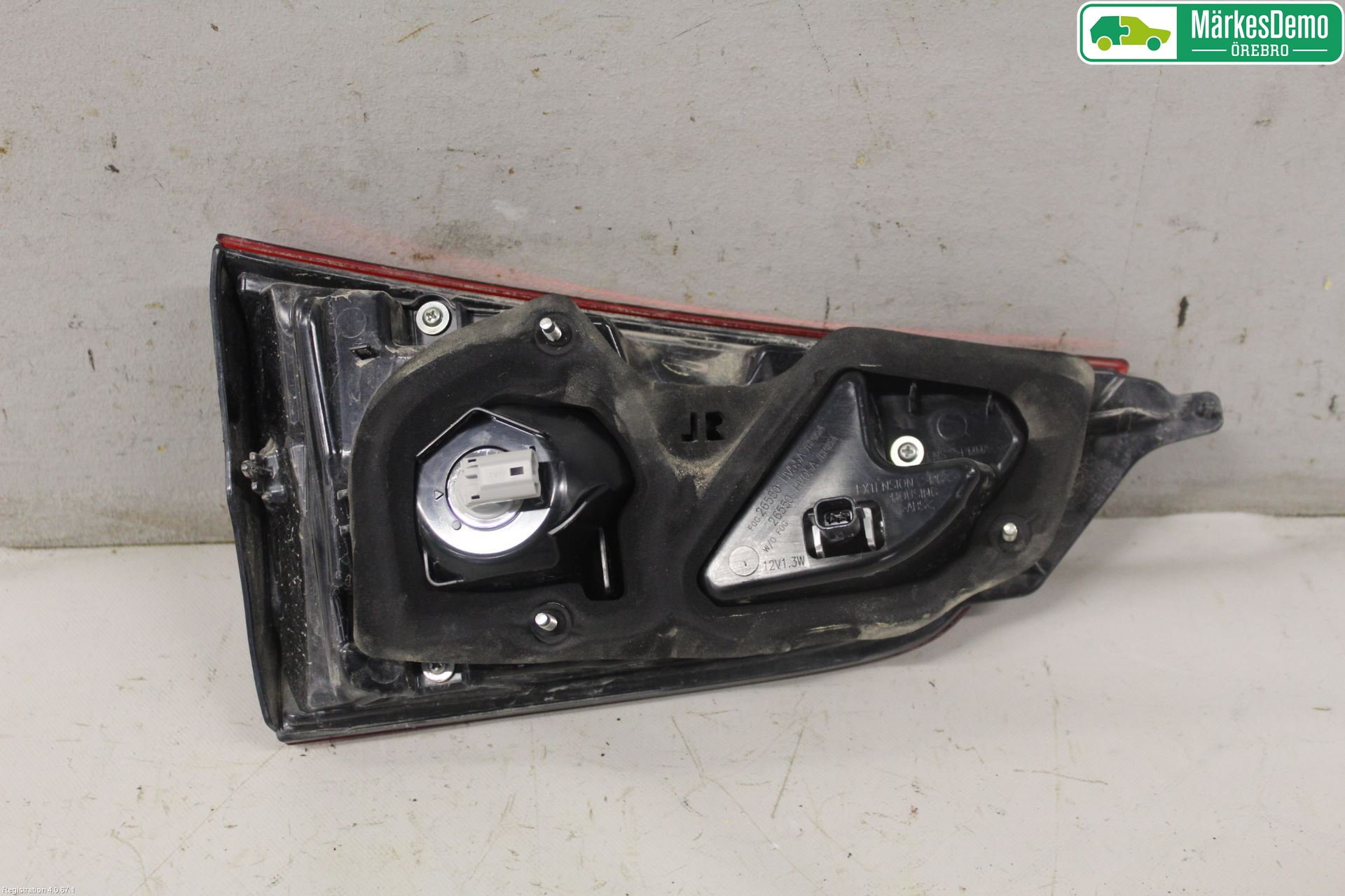 Nissan QASHQAI 17-21 Bakljus Lucka Hö