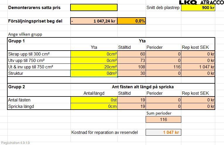 Kia OPTIMA 00-15 Stötfångarbeklädnad Fram