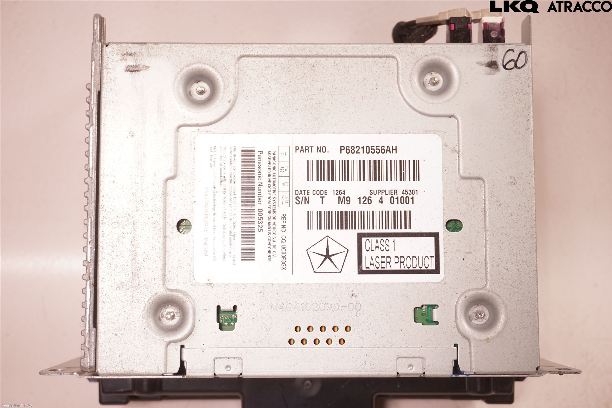 Fiat FREEMONT Cd Radio - Multimediapanel