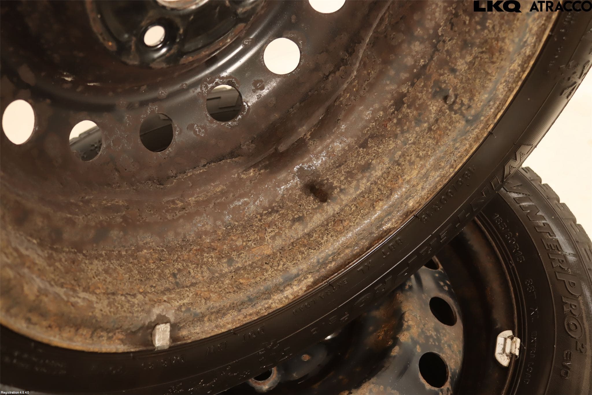 Toyota YARIS XP130 12-14 Vinterdäck Plåtfälg 4St