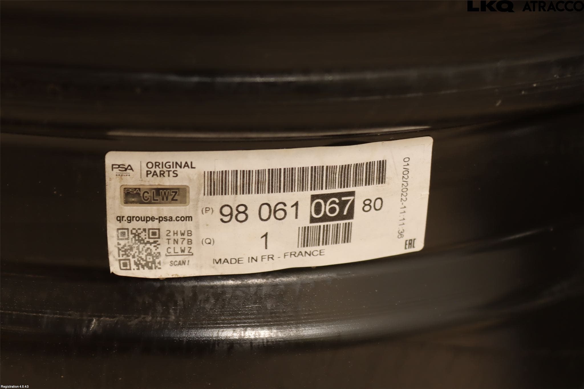 Citroen SPACETOURER/E-SPACETOURER 16- Fälgsats Plåt