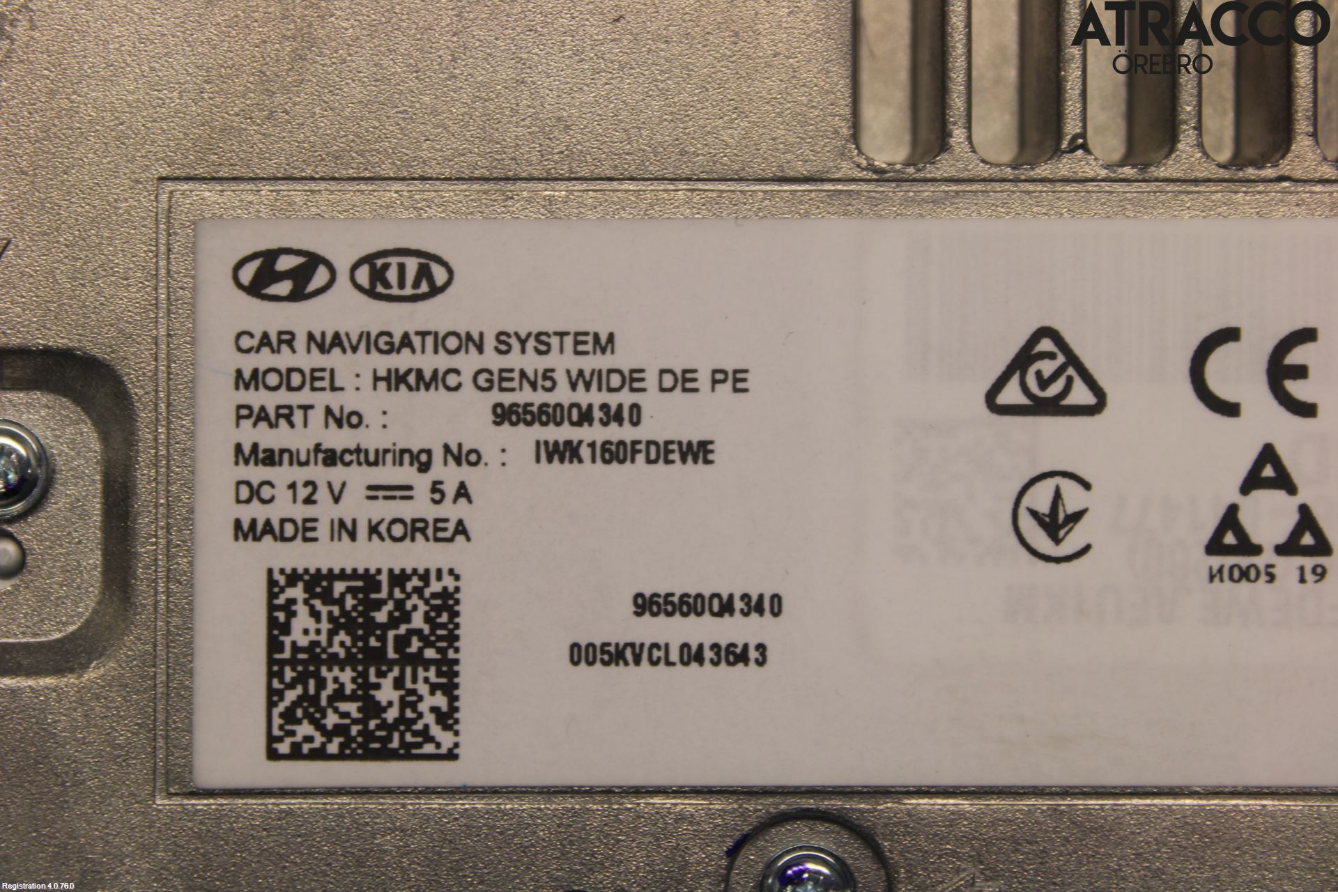 Kia NIRO (DE) 17-22 Gps Navigator