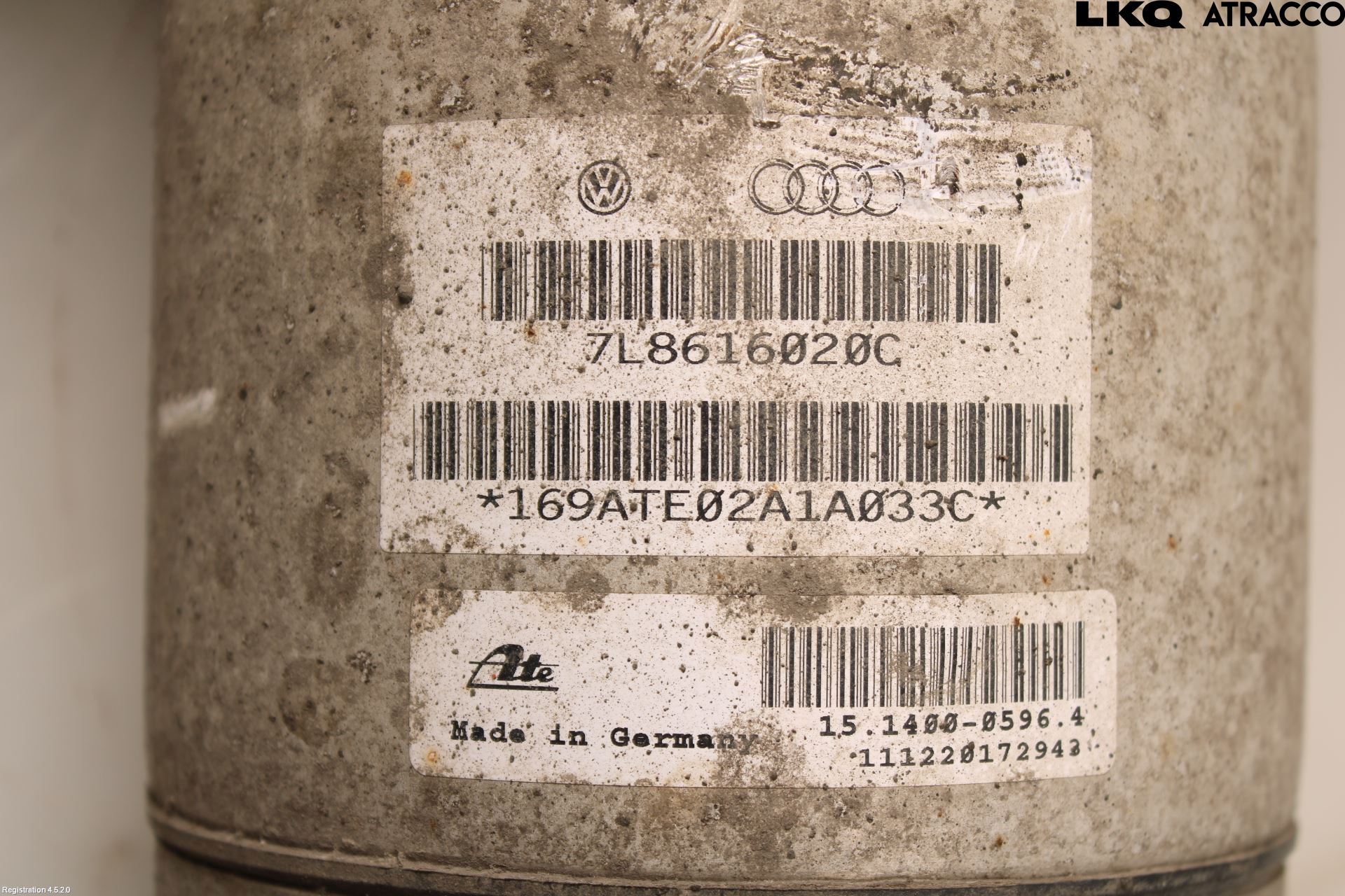 Audi Q7/SQ7 Fjäderben Bak Höger