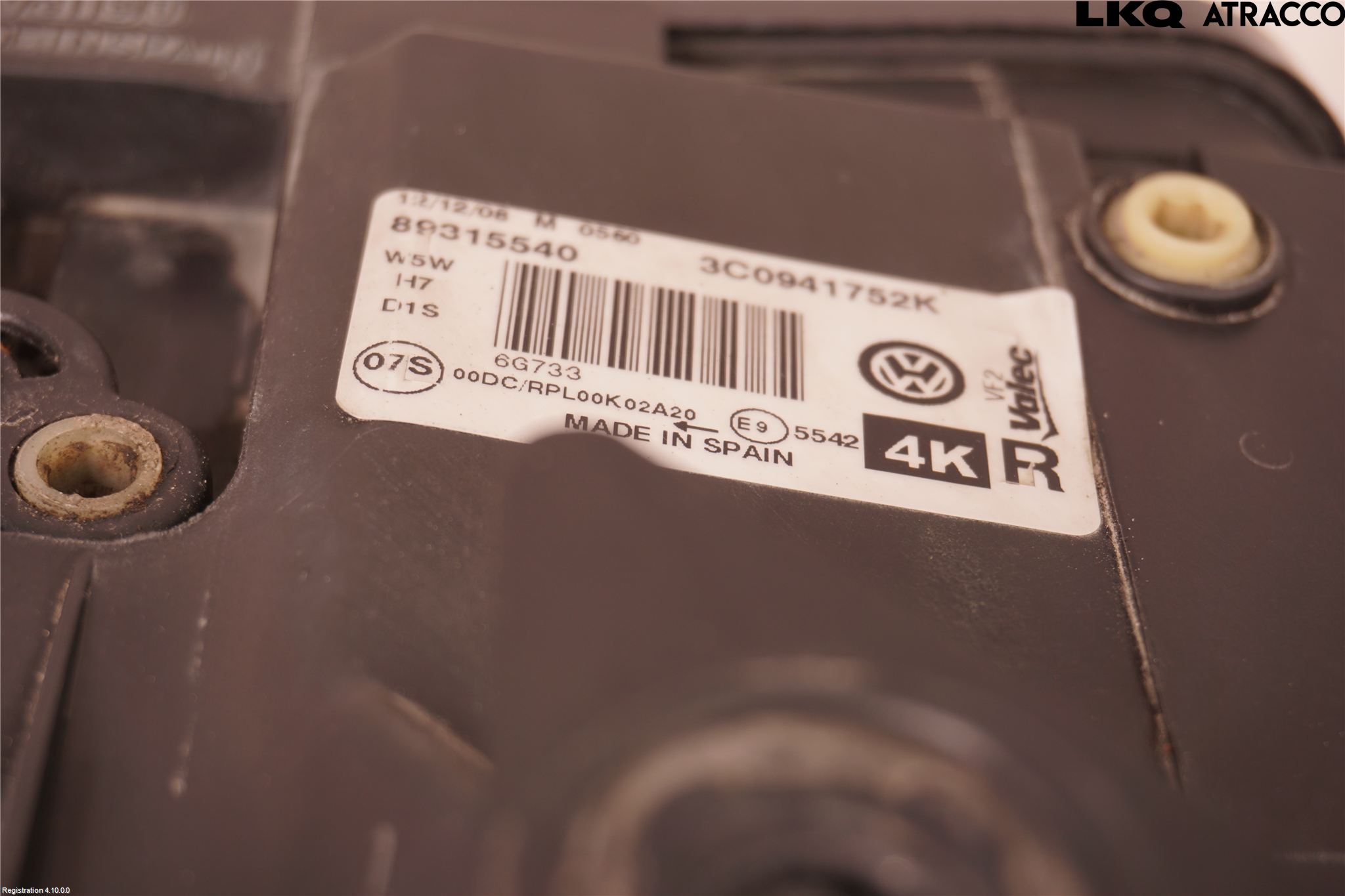Volkswagen VW PASSAT 05-11 Strålkastare Höger