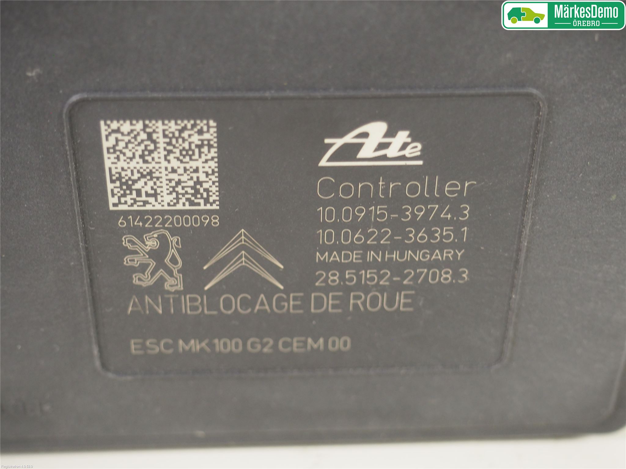 Peugeot 2008 13-20 Abs Hydraulaggregat