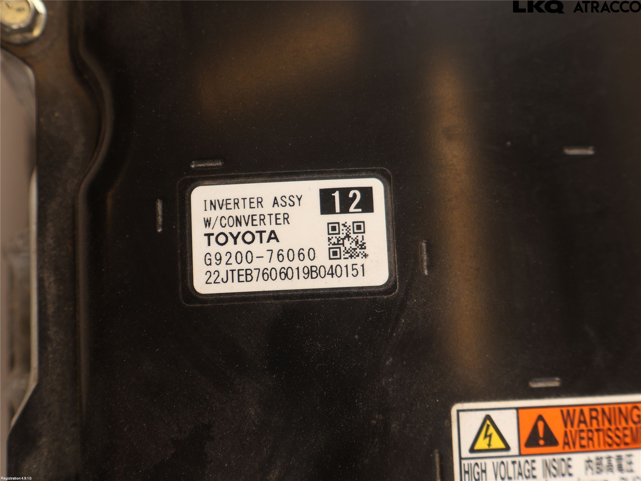 Toyota COROLLA 19- Hybridconverter