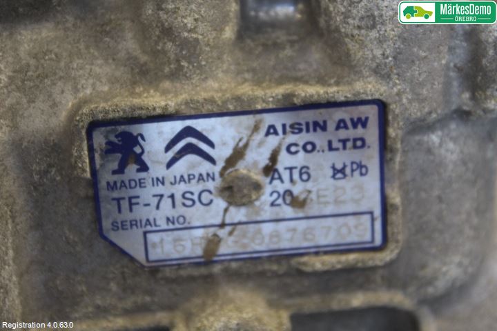 Peugeot 308 14-21 Växellåda Automat