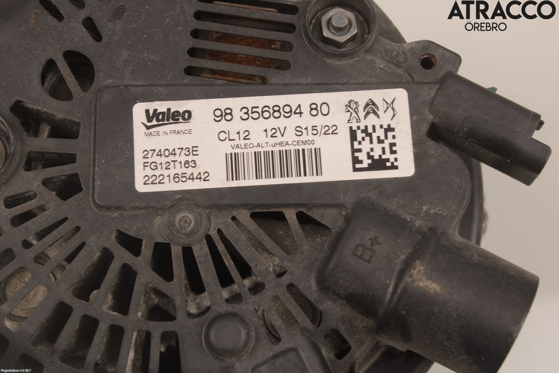 Peugeot 208/E-208 20- Generator