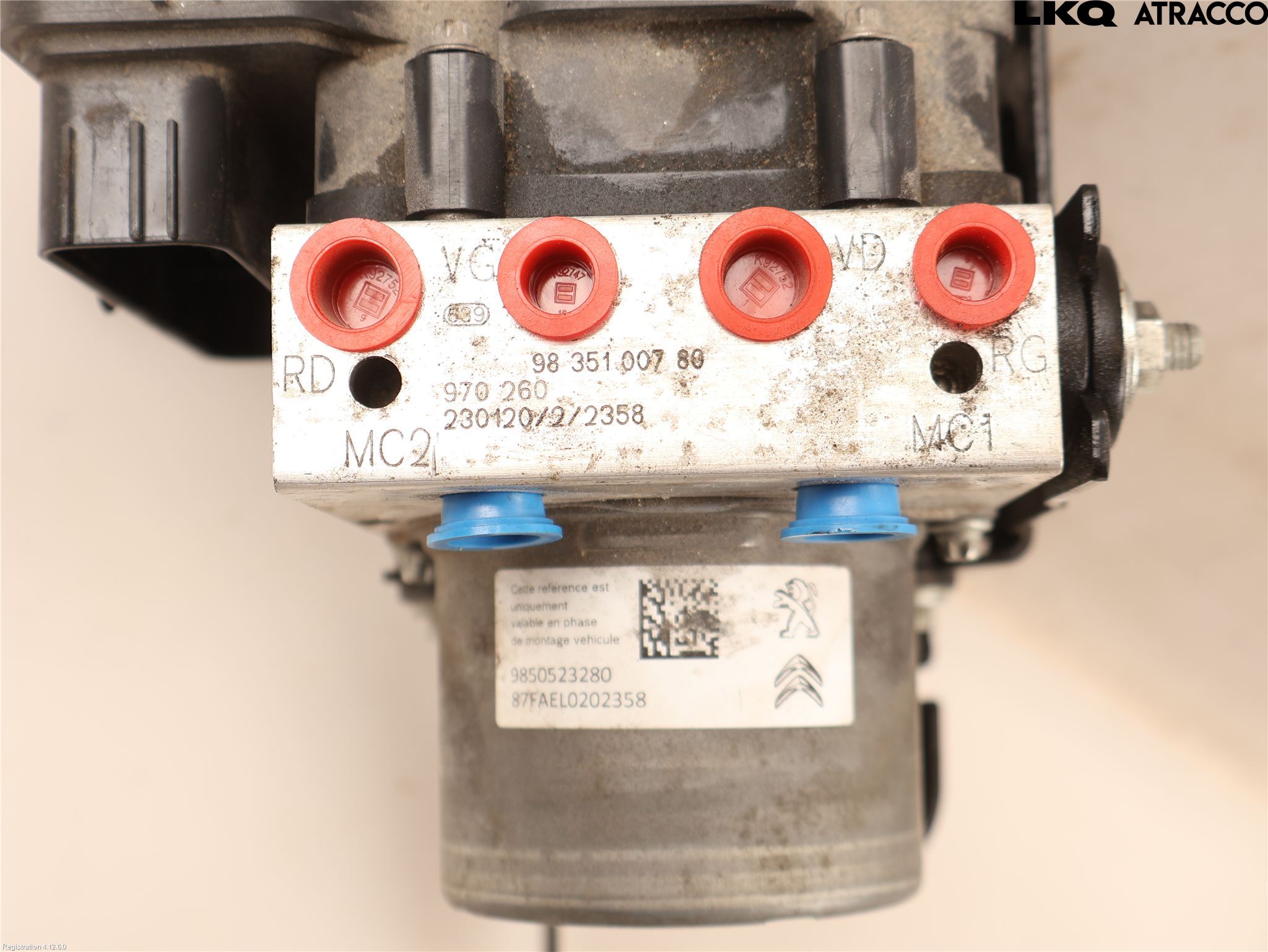 Peugeot 308/E-308 21- Abs Hydraulaggregat