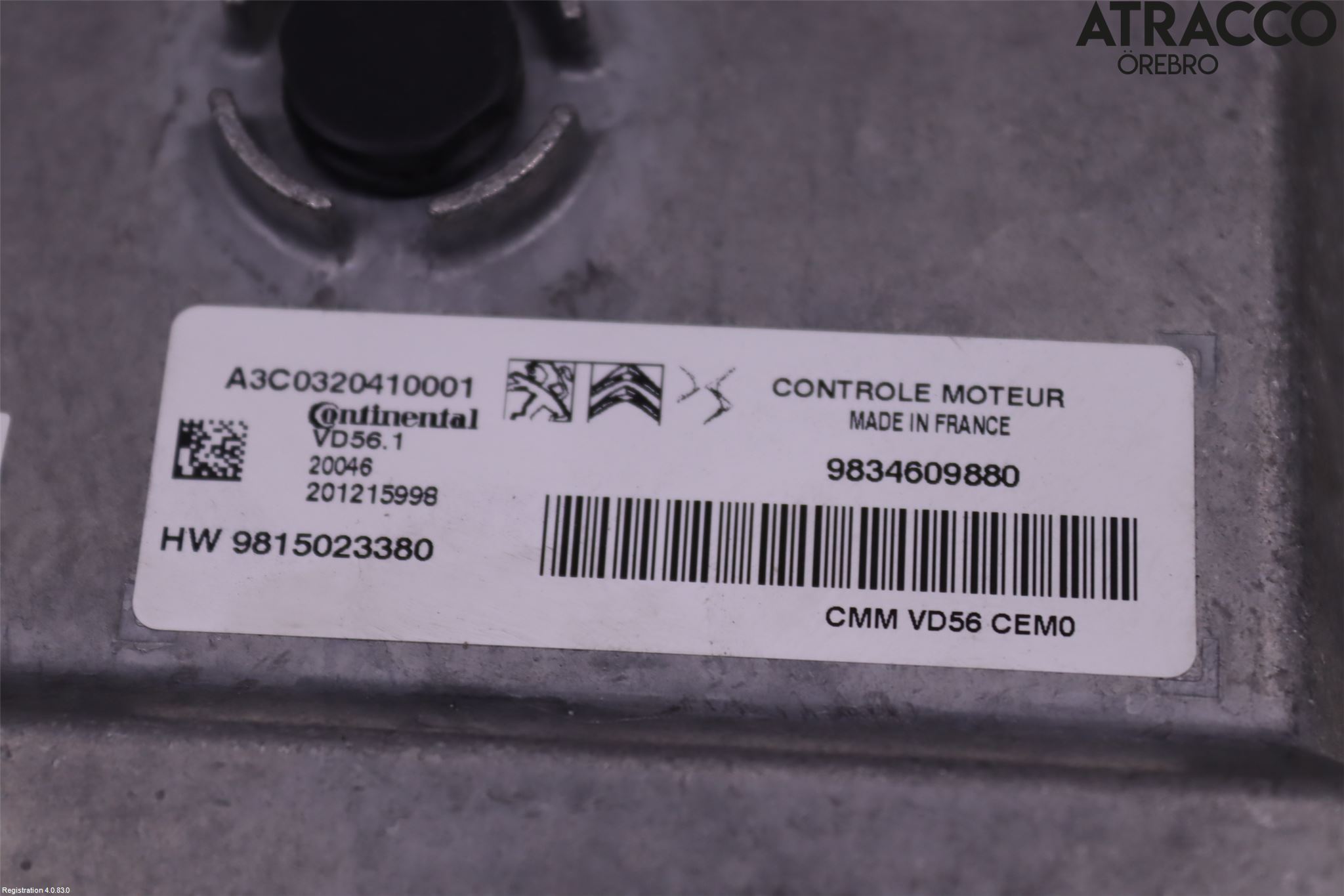 Peugeot 208/E-208 20- Styrenhet Insprut Bensin