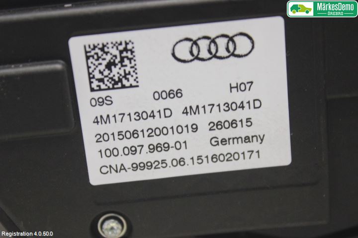 Audi Q7/SQ7 Växelspak