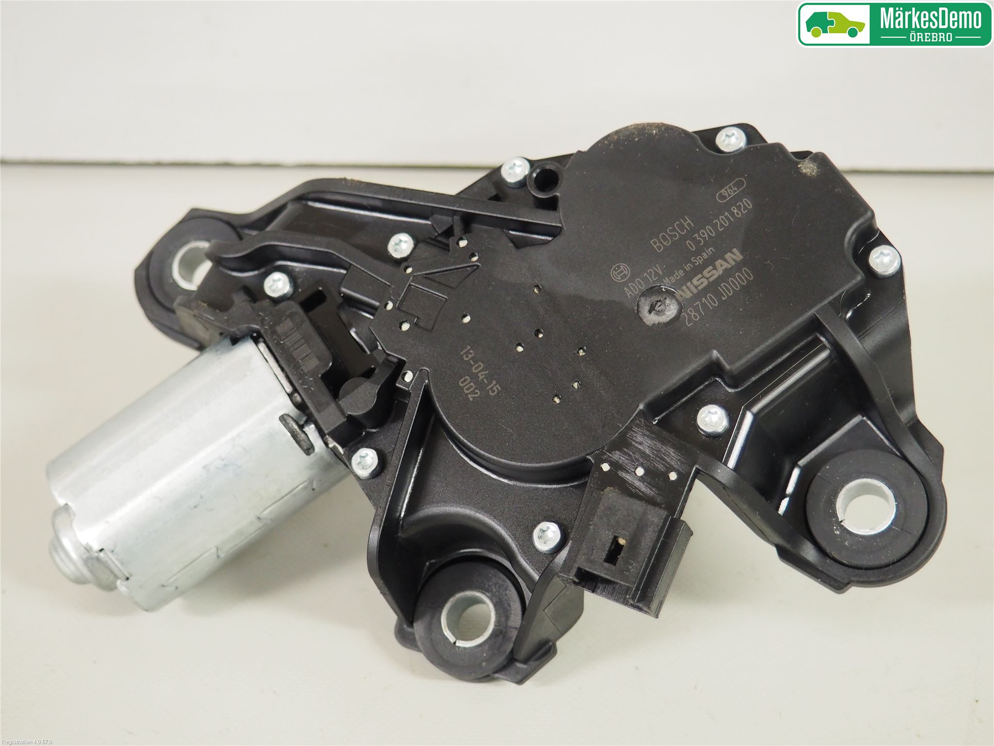 Nissan QASHQAI+2  10-14 Torkarmotor Baklucka