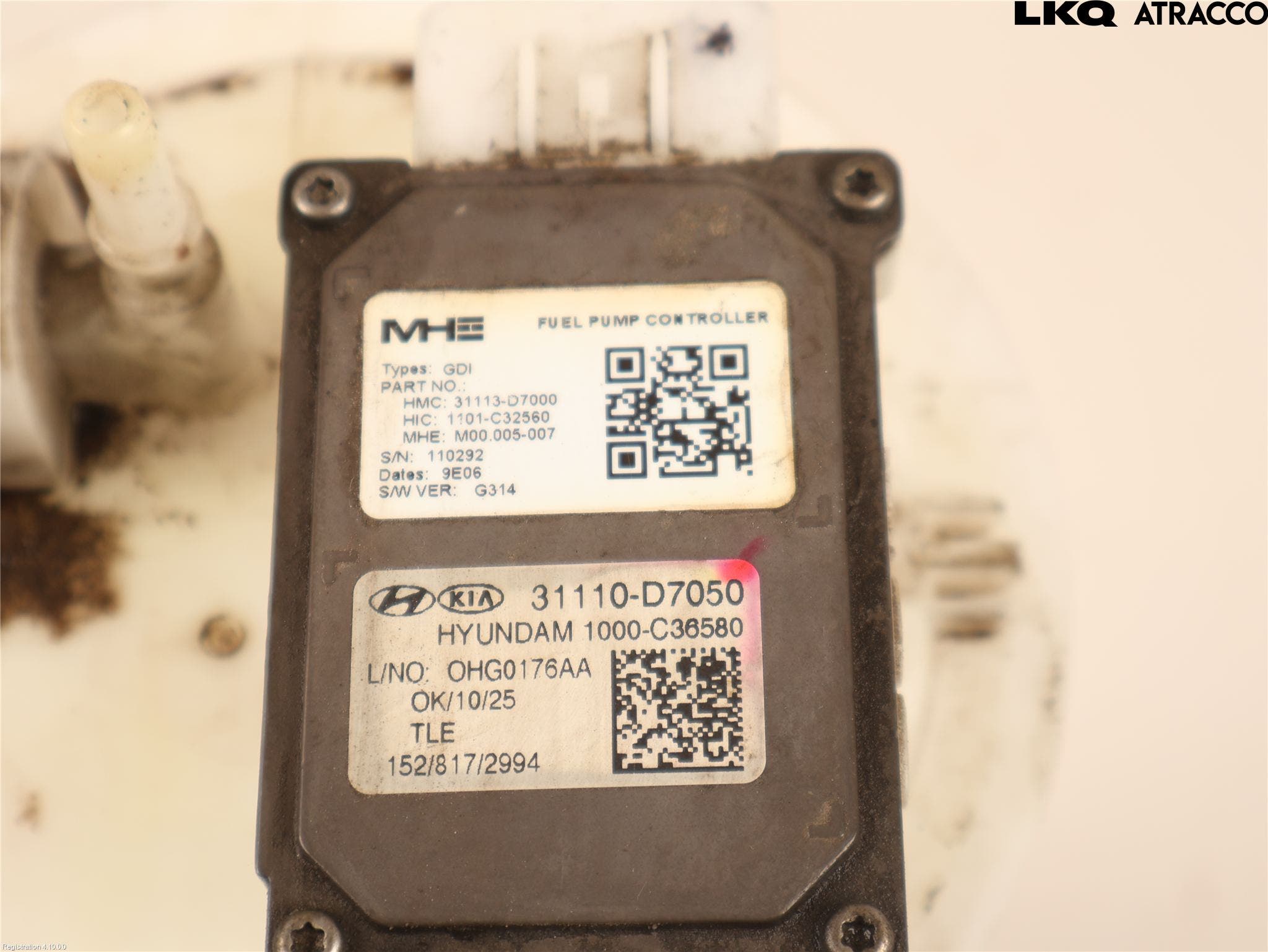 Kia SPORTAGE (QL) 16-21 Bränslepump El