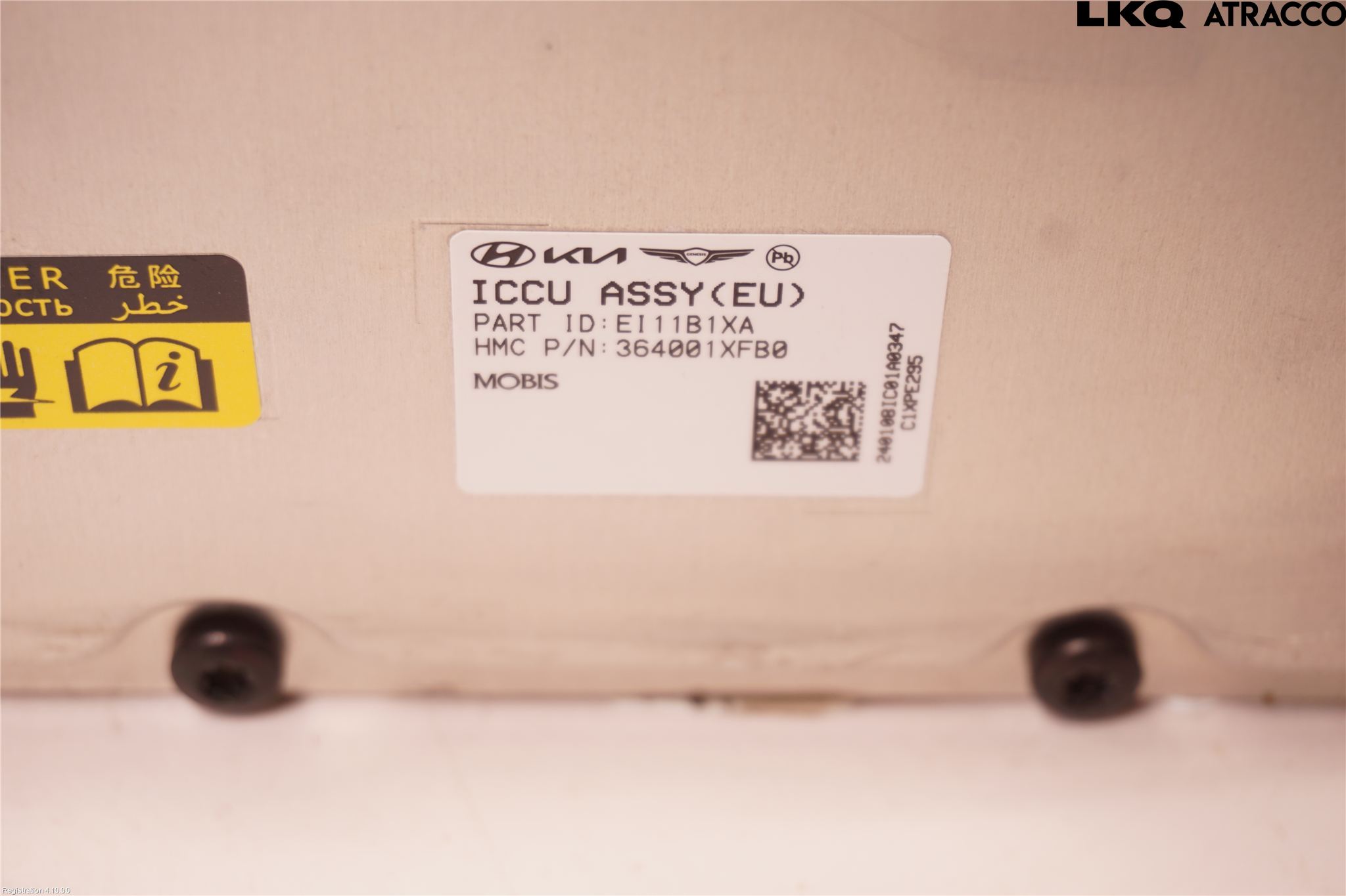 Kia EV6 (CV) 22- Batteriladdare Högspänning