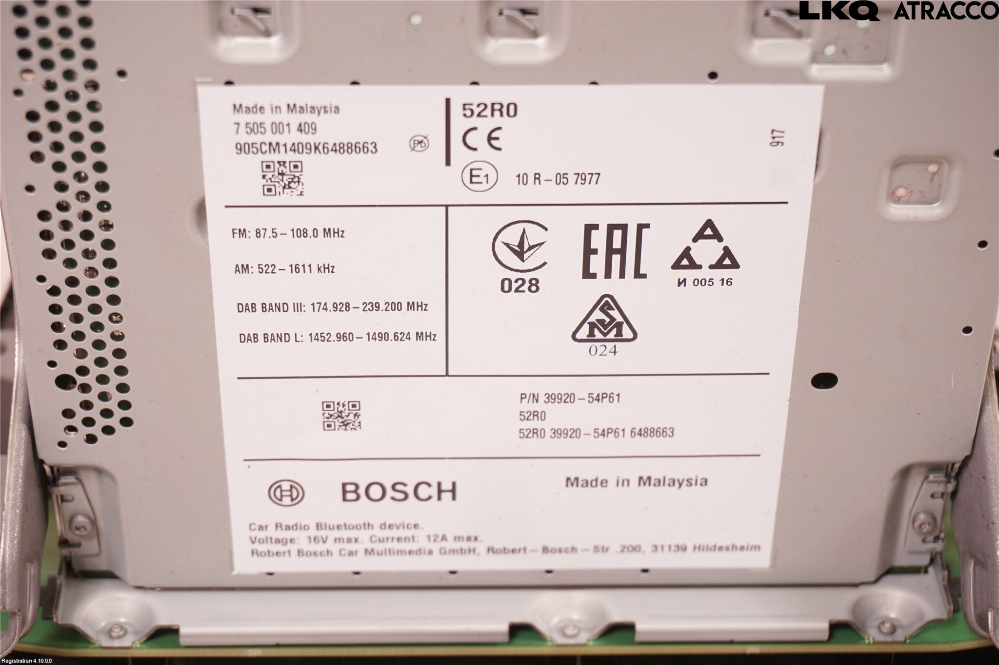 Suzuki VITARA 15- Cd Radio - Multimediapanel