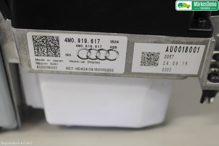 Audi Q7/SQ7 Instrument Övrigt