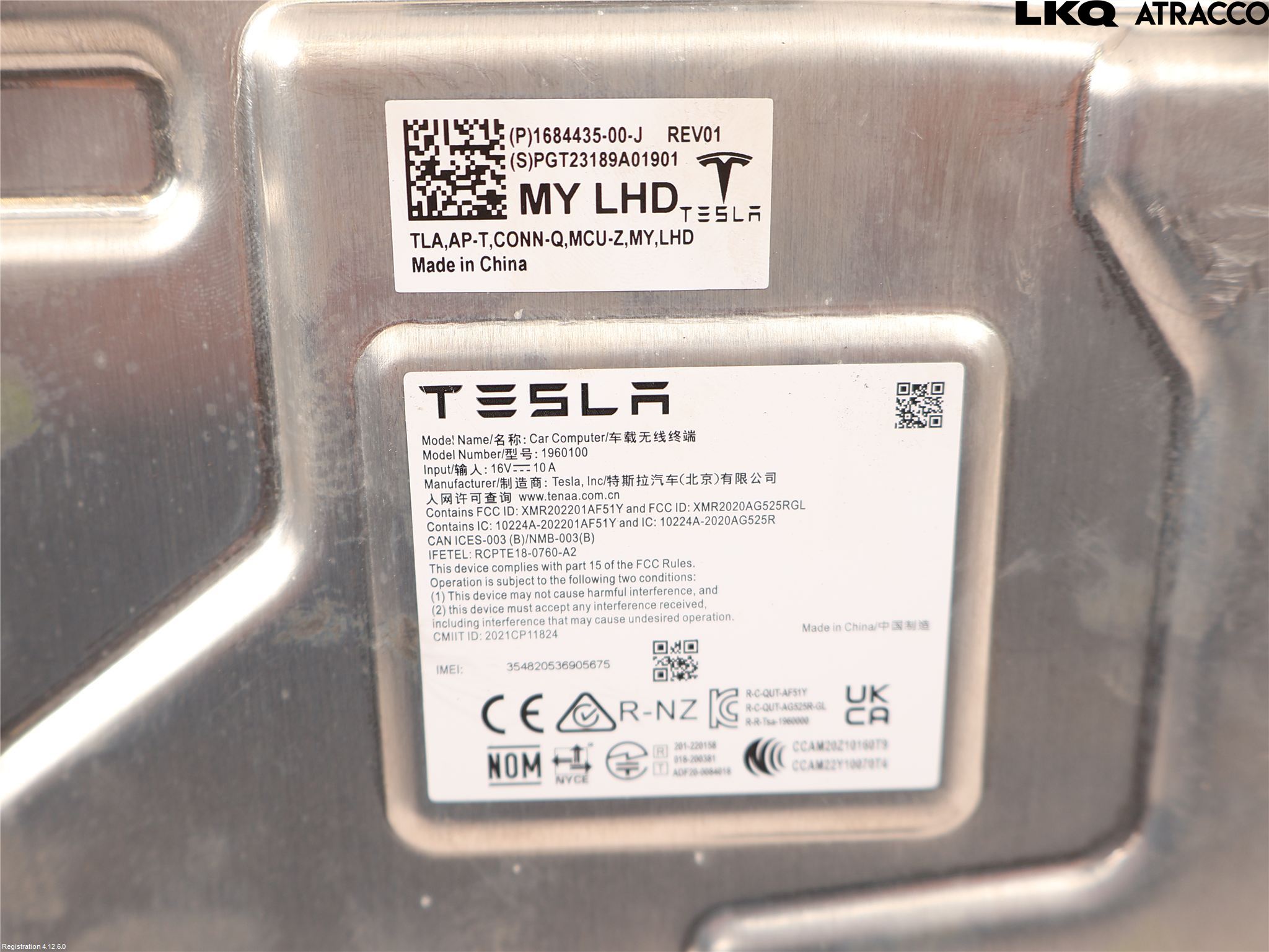 Tesla MODEL Y 21- Styrenhet Övrigt