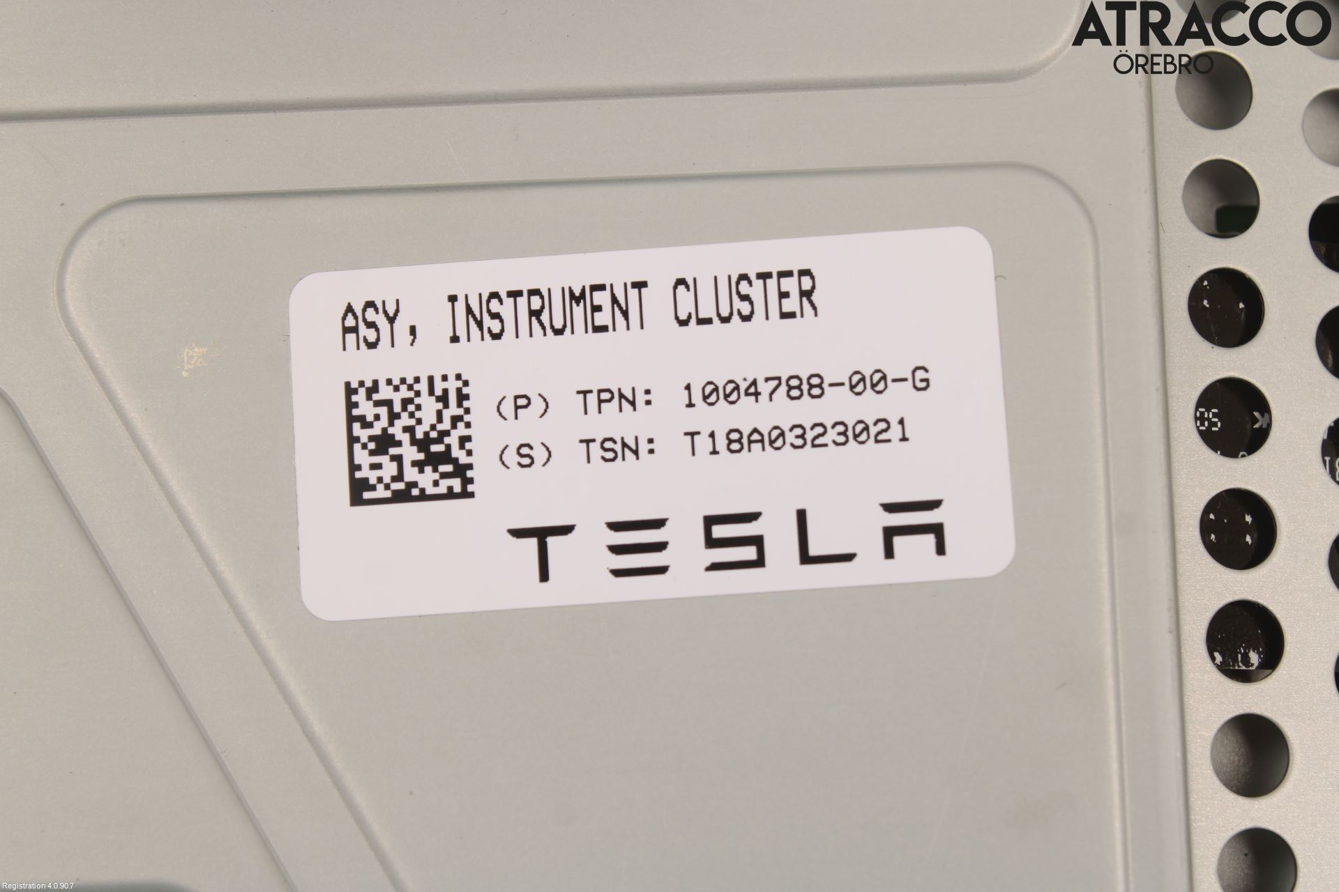 Tesla MODEL X 16- Instrument Komb