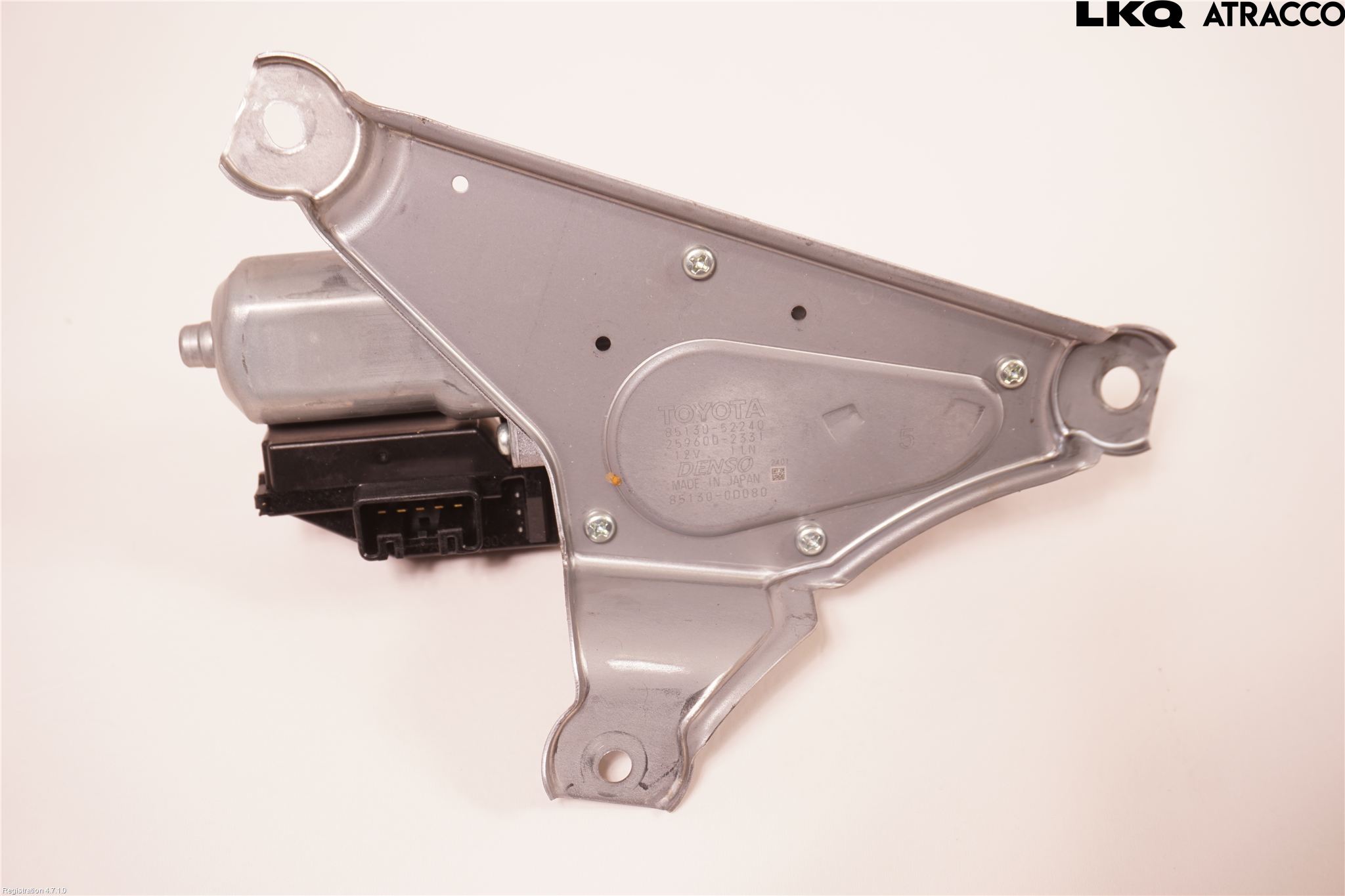 Toyota YARIS XP130 12-14 Torkarmotor Baklucka
