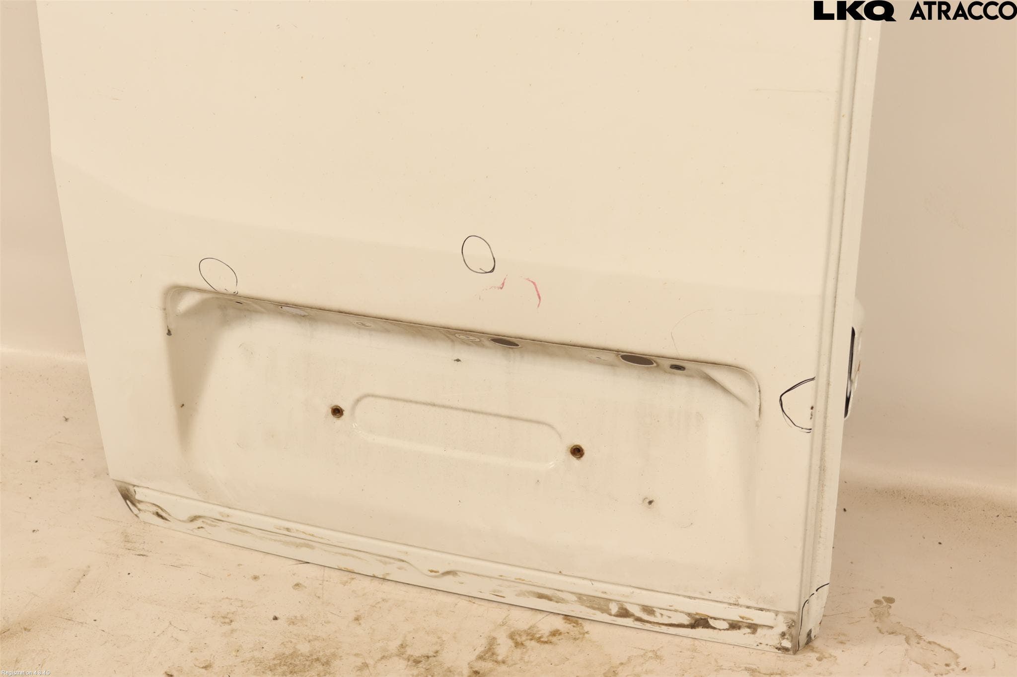 Volkswagen VW CRAFTER II / E-CRAFTER 17- Dörr Bak Van-Skåp Vänster