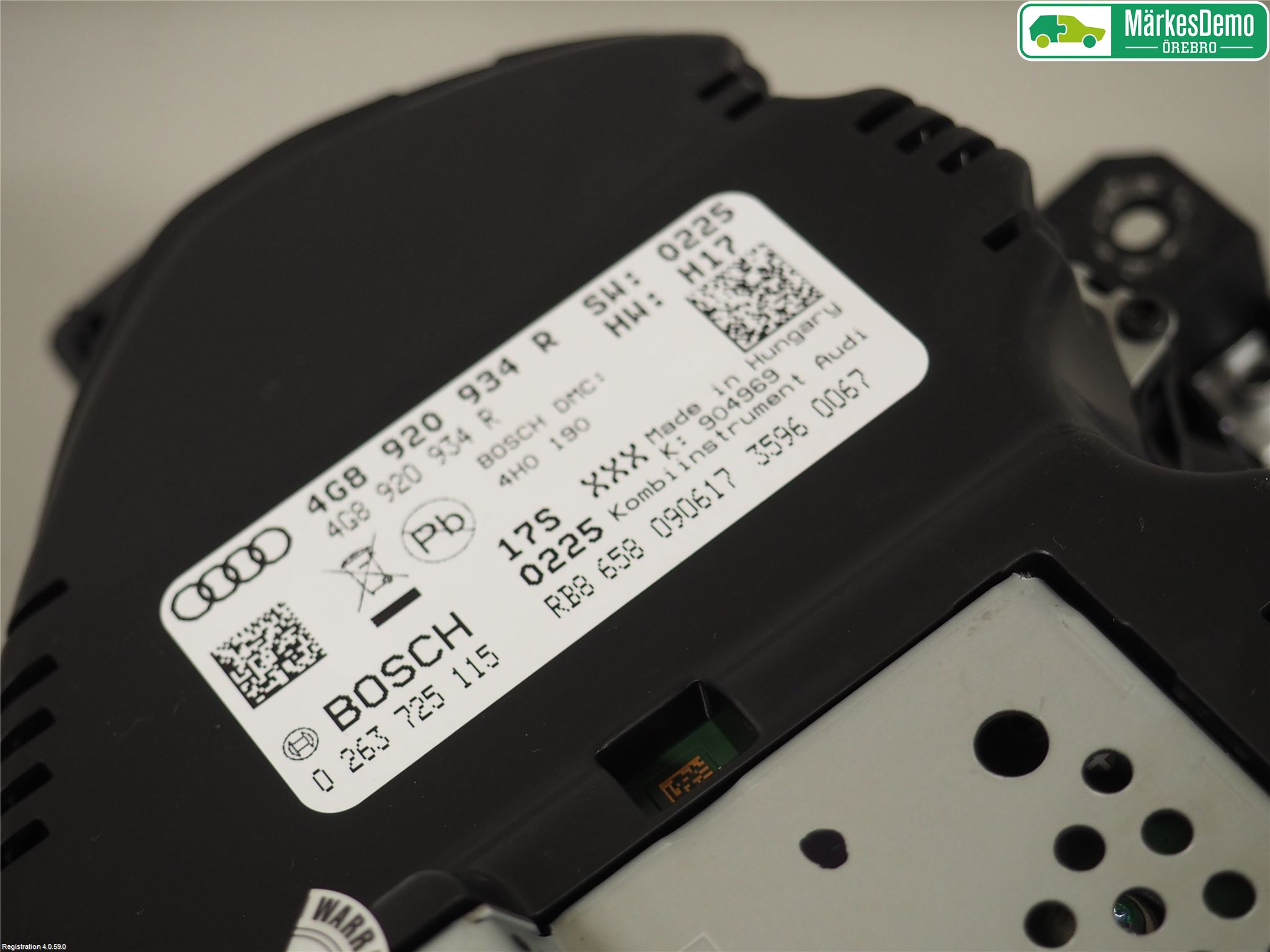 Audi A6/S6 4G 11-18 Instrument Komb