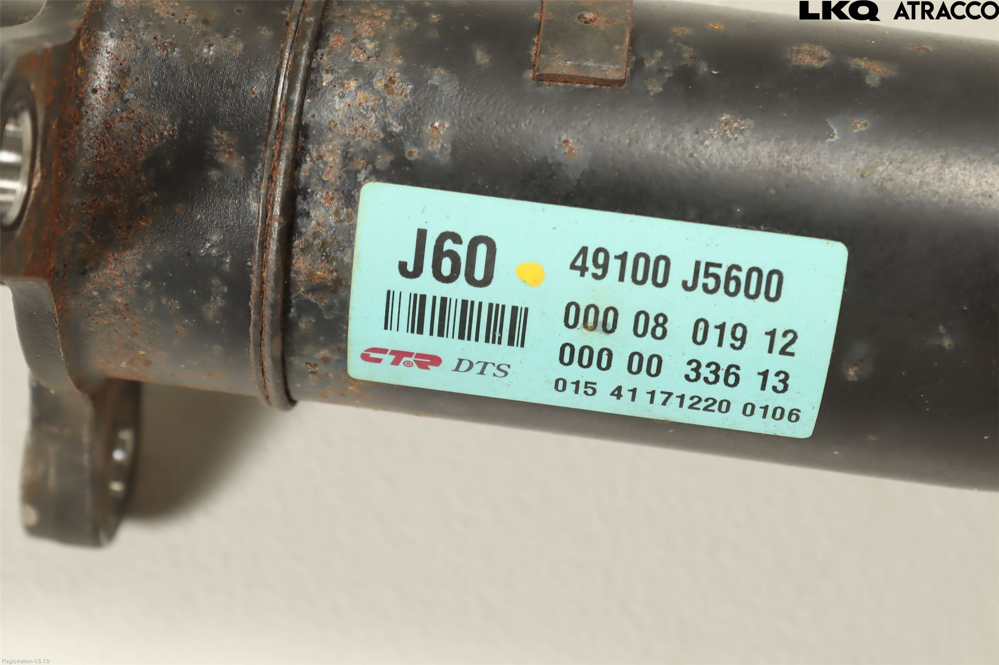 Kia STINGER 18- Mellanaxel Komp