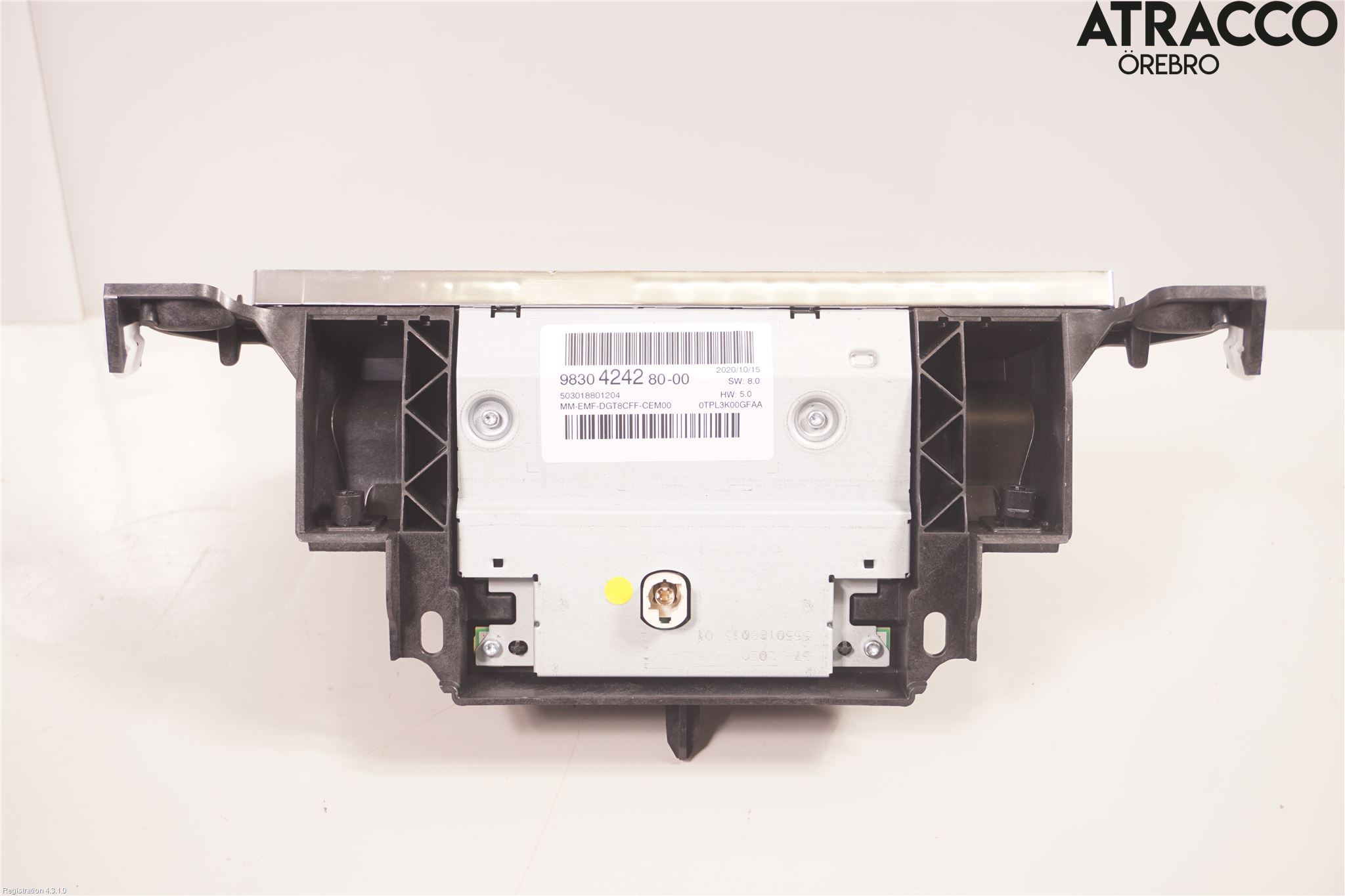 Peugeot 3008 17-24 Multifunktionsdisplay