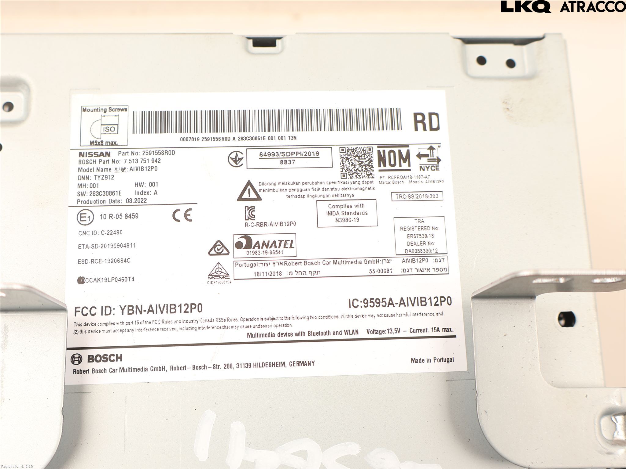 Nissan LEAF 18- Gps Navigator