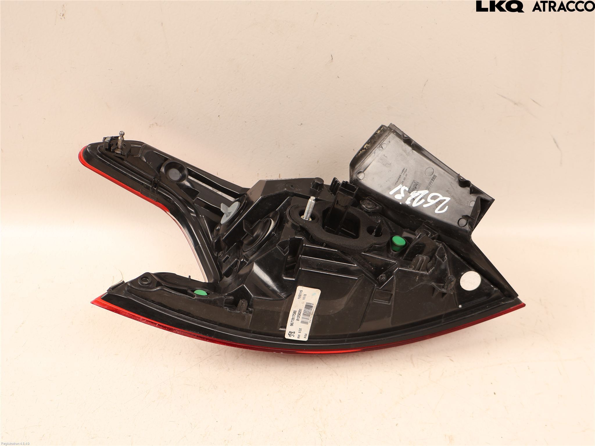 Peugeot 308 14-21 Bakljus Höger