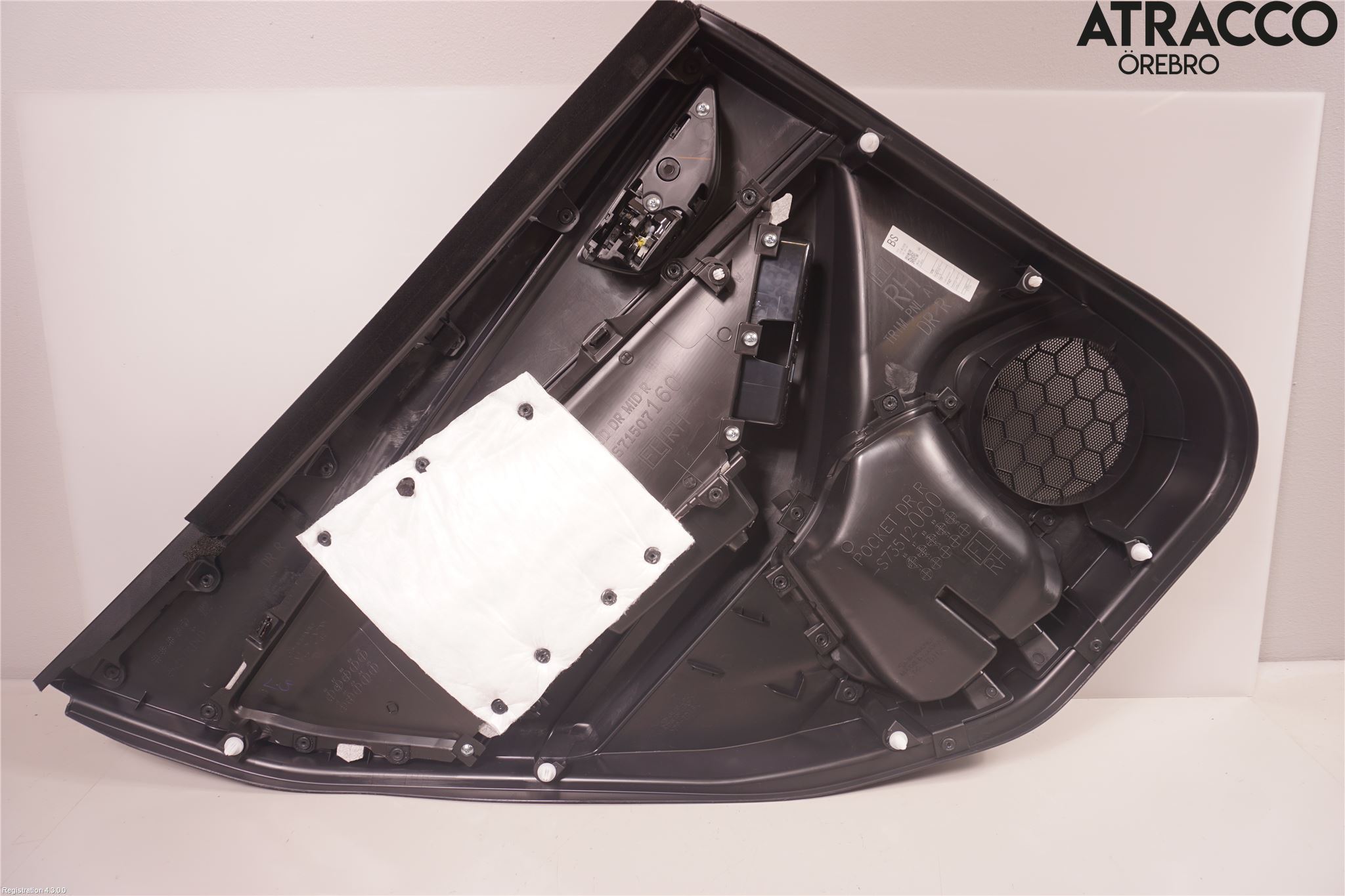 Subaru XV 18-22 Dörrklädsel Hö