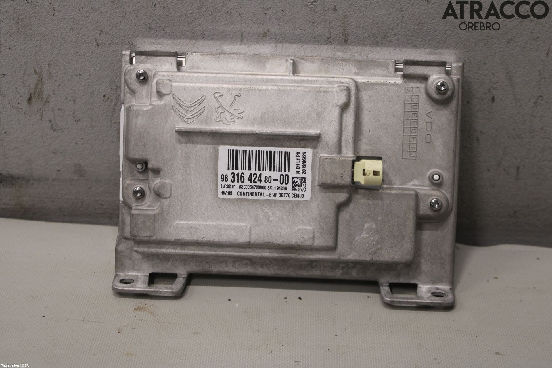 Peugeot PEUGOT 208 16-19 Bildskärm