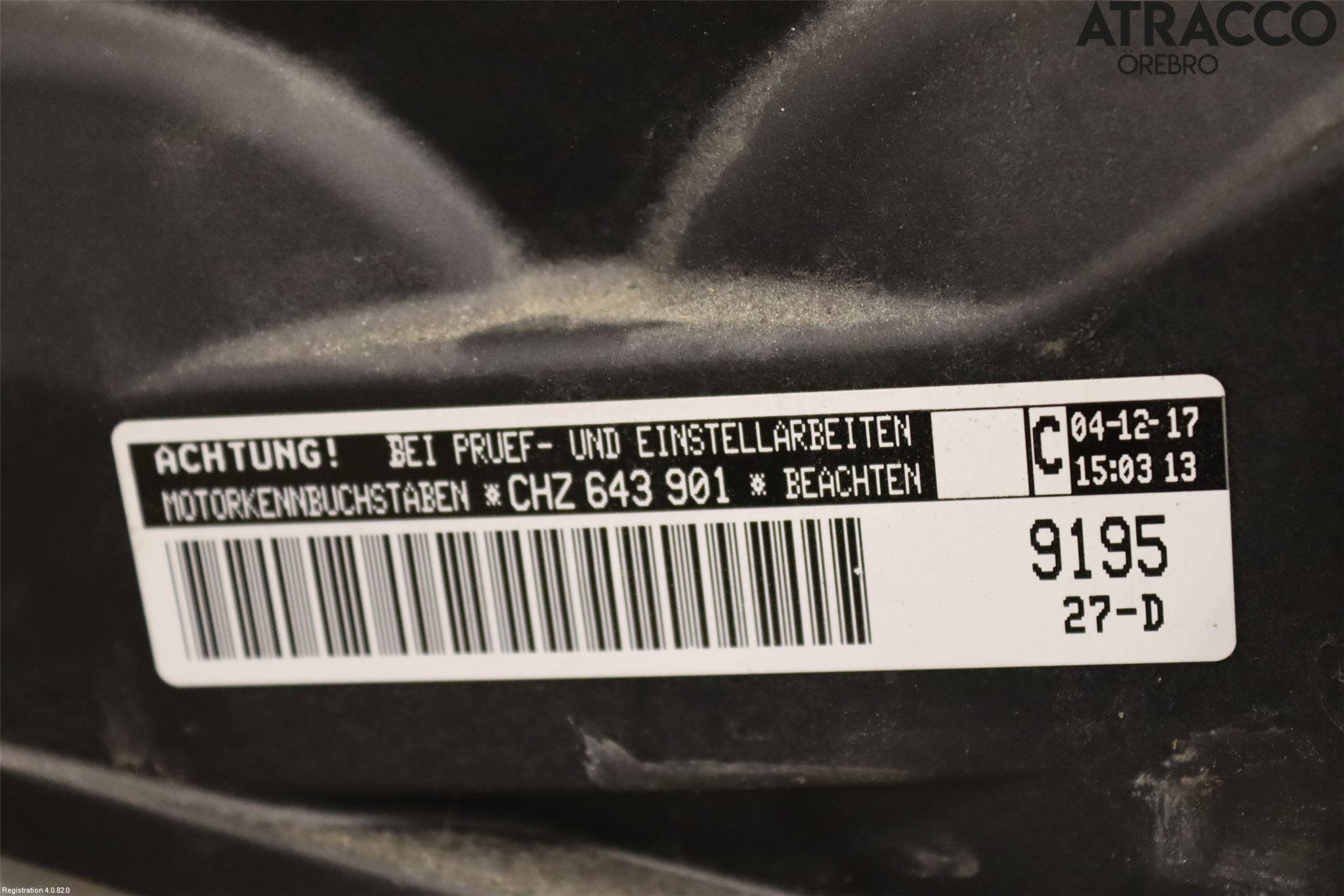 Volkswagen VW GOLF / E-GOLF VII 13-20 Motor Bensin