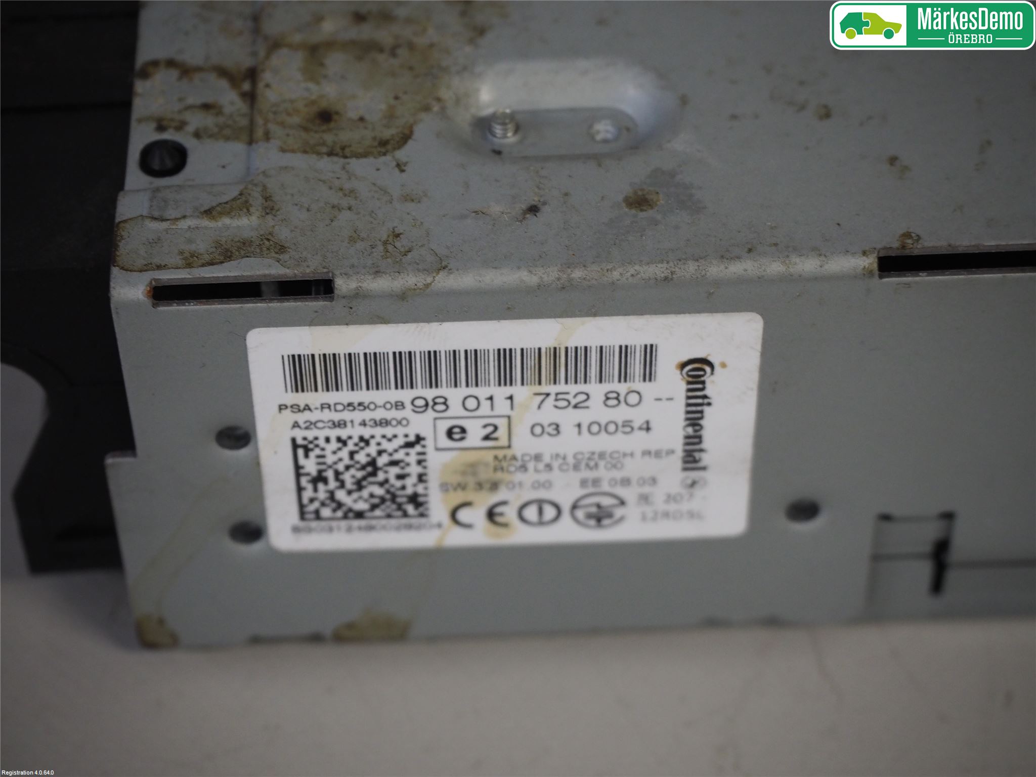 Peugeot 508 11-18 Radio
