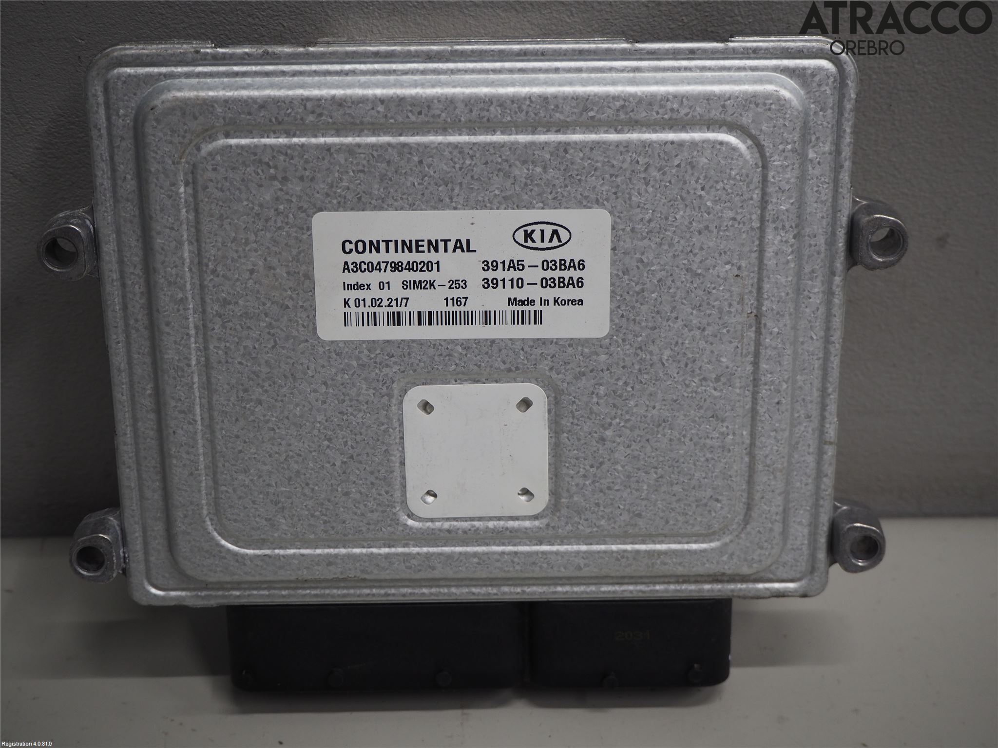 Kia CEED/CEED SW 19- Styrenhet Insprut Bensin