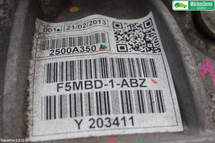 Mitsubishi SPACE STAR 13- Växellåda Man 5 Vxl