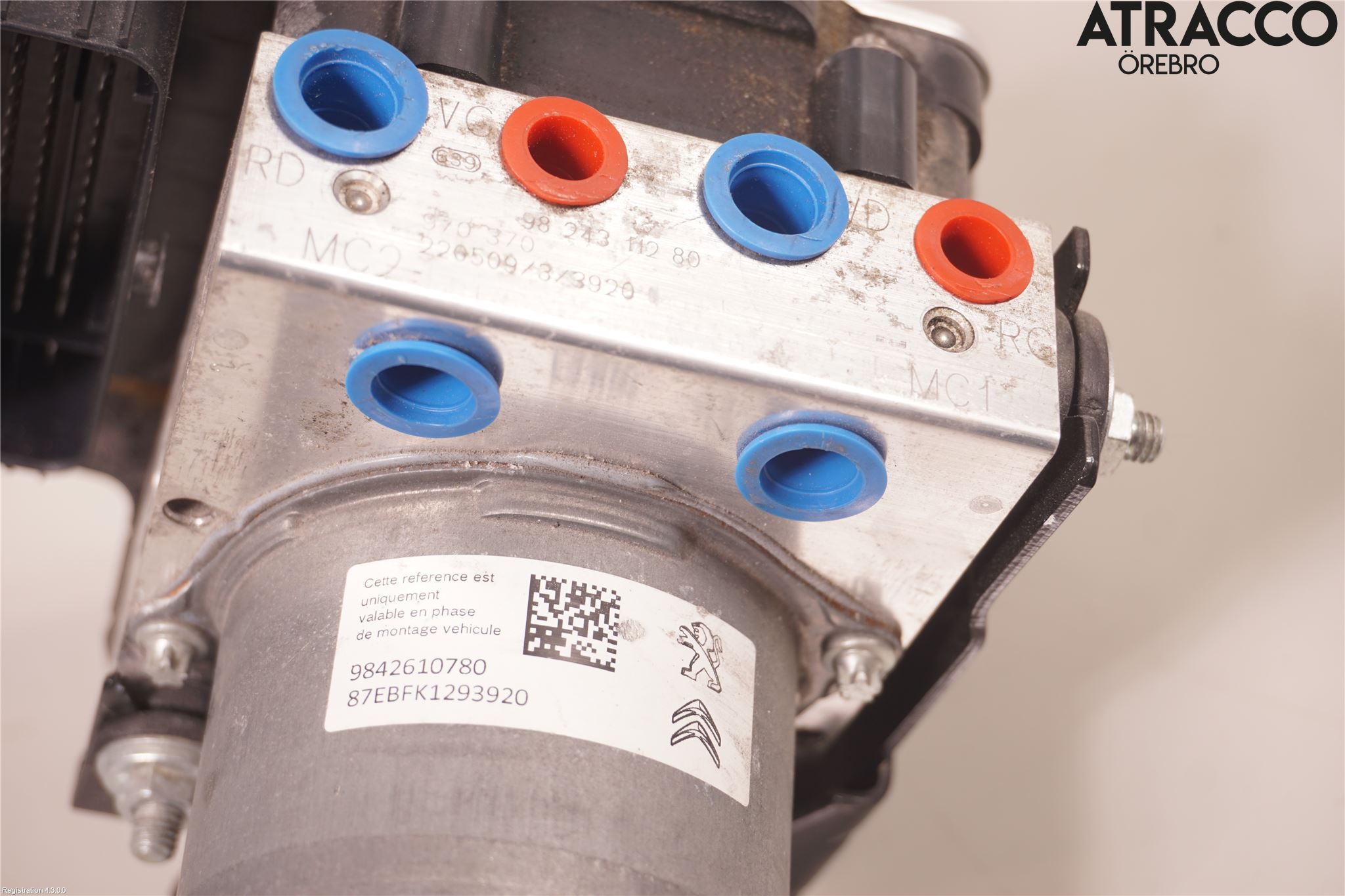Peugeot 3008 17-24 Abs Hydraulaggregat