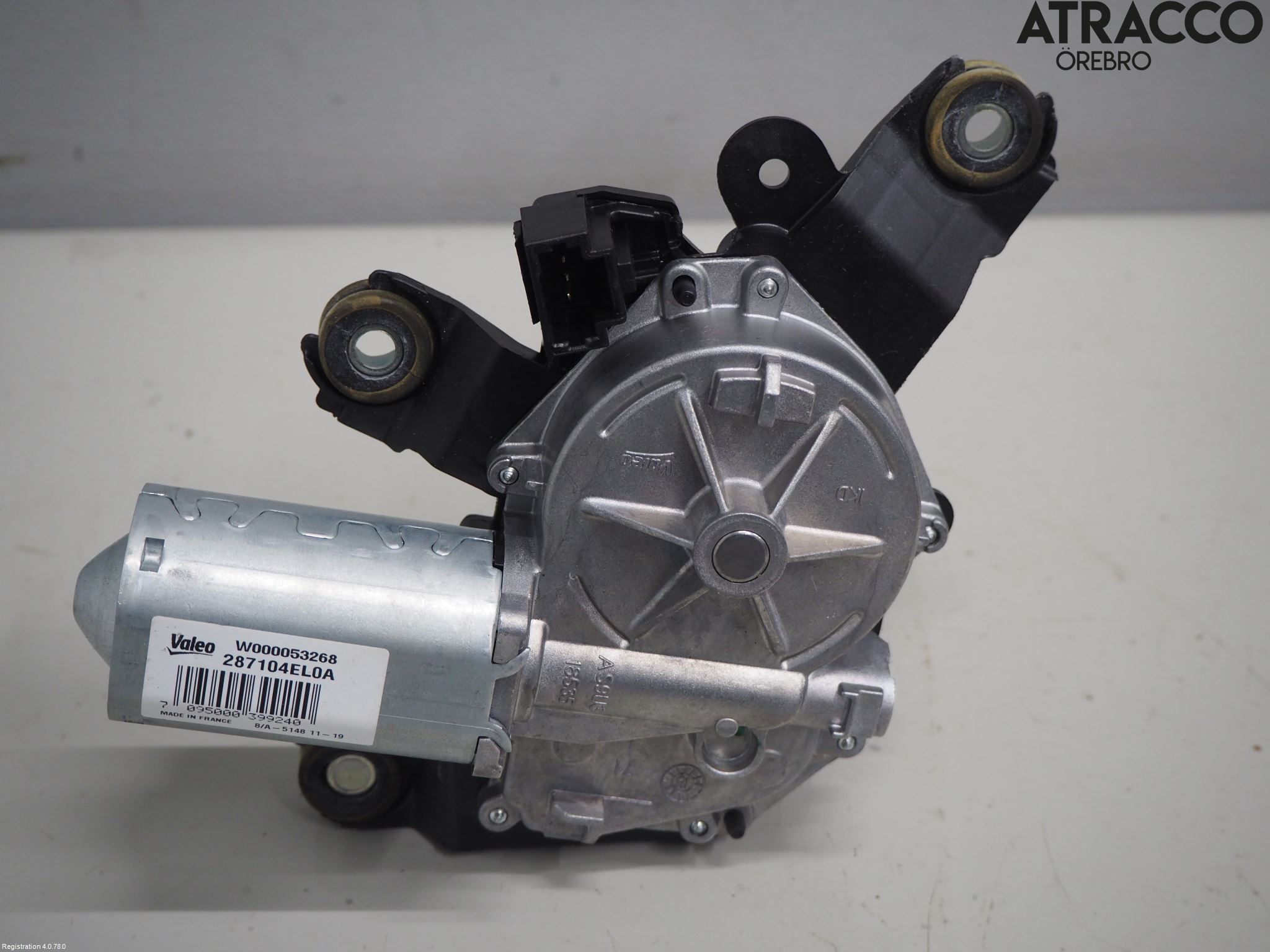 Nissan QASHQAI 17-21 Torkarmotor Baklucka