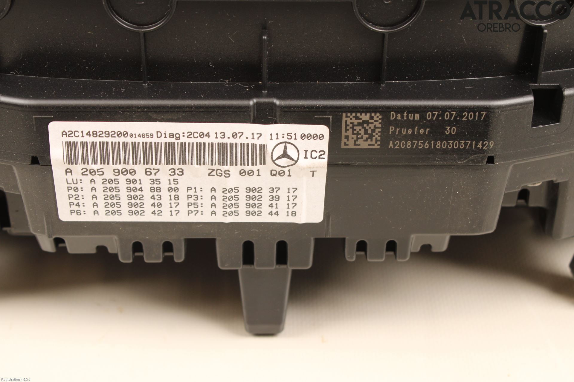 Mercedes-Benz MB C-KLASS (W205) 14-21 Instrument Komb