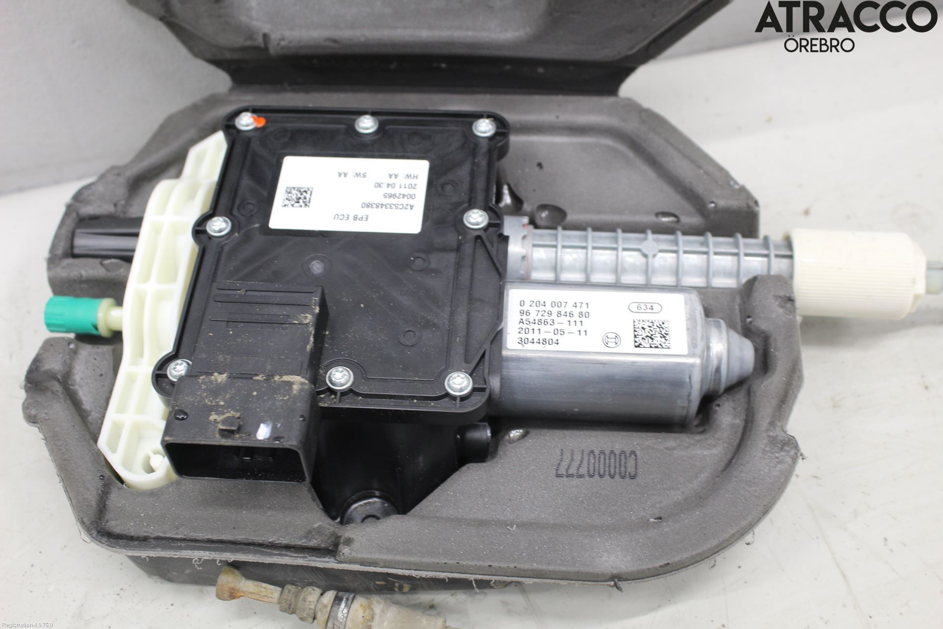 Citroen C4 II 11-18 Parkeringsbroms Elmanövrerad