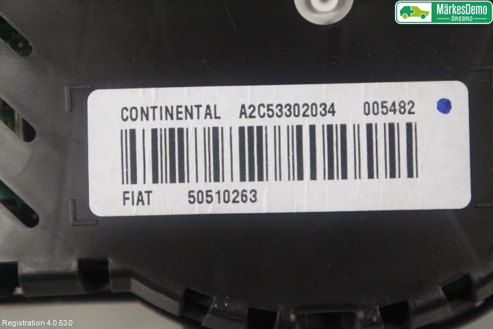 Alfa Mi.To 09-17 Instrument Komb