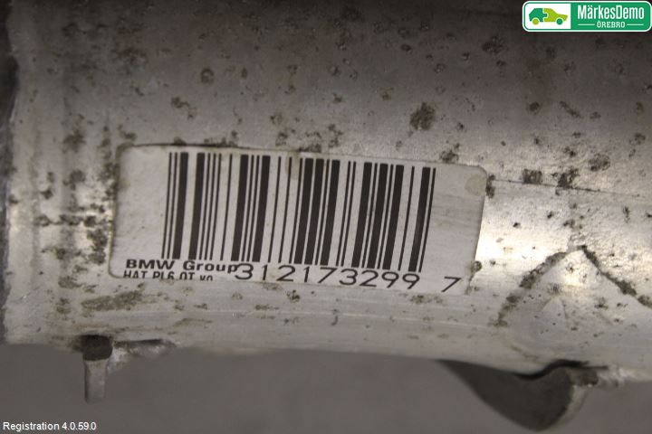 BMW 5 F10/F11/F18 09-17 Bakaxelbalk