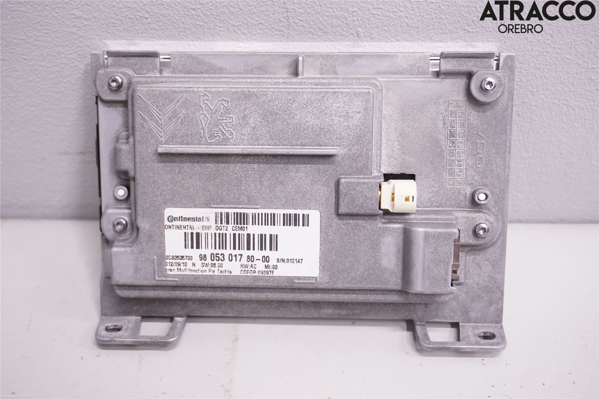 Peugeot 208 12-15 Bildskärm