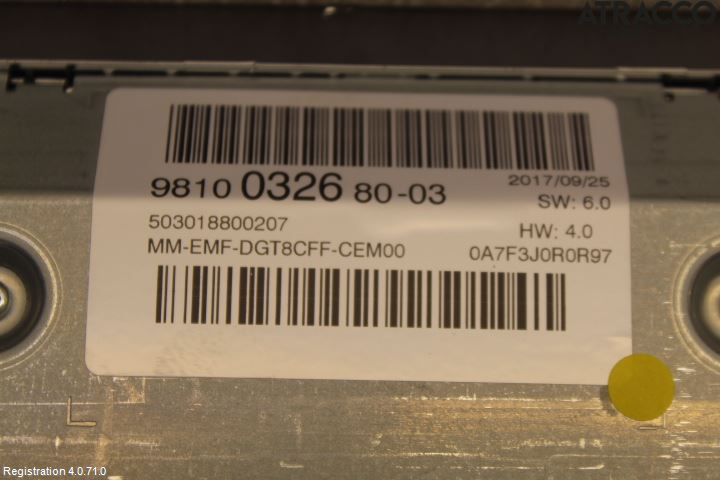 Peugeot 3008 17-24 Bildskärm