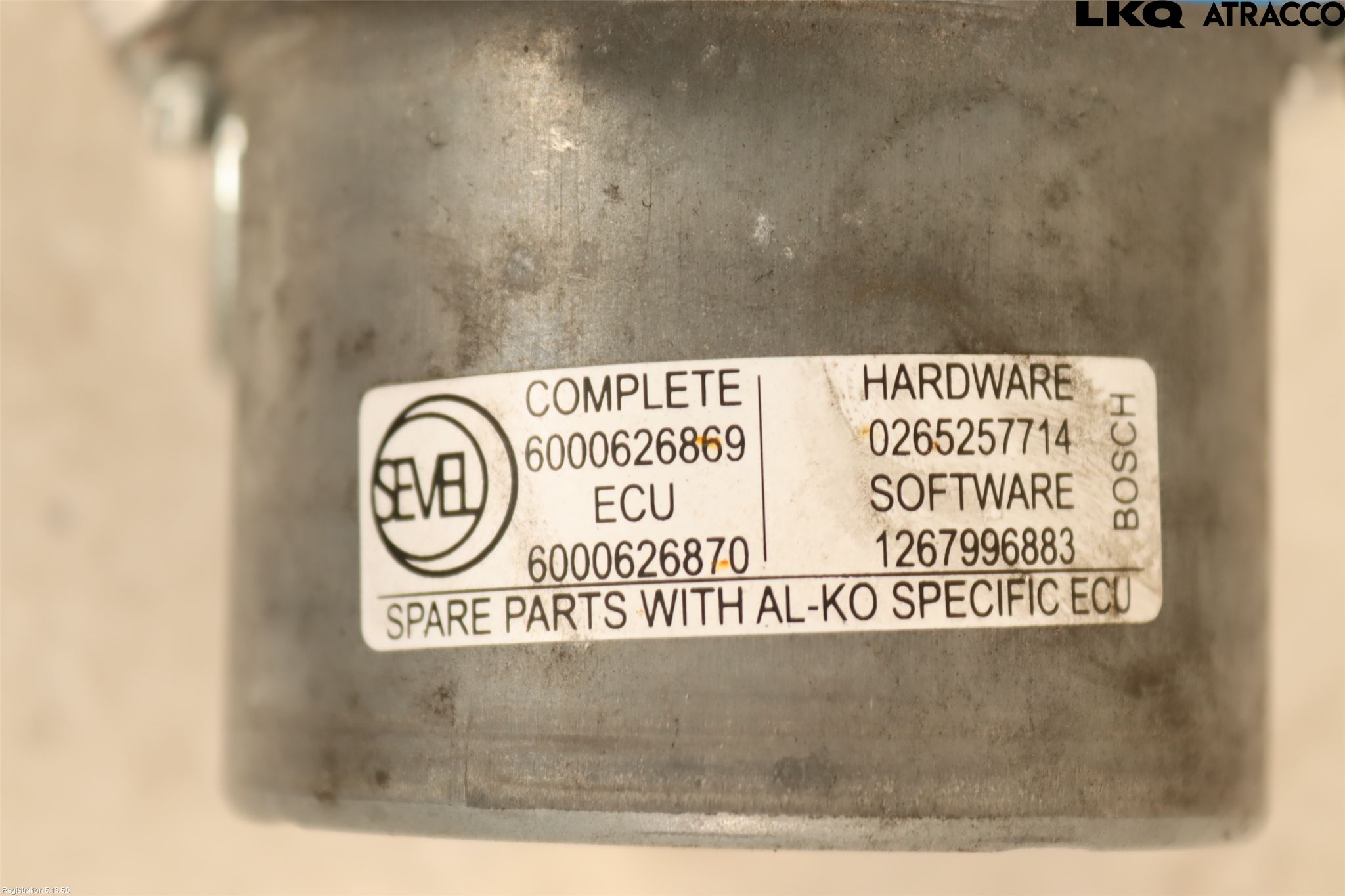 Husbil, husvagn HUSBIL HYMER Abs Hydraulaggregat