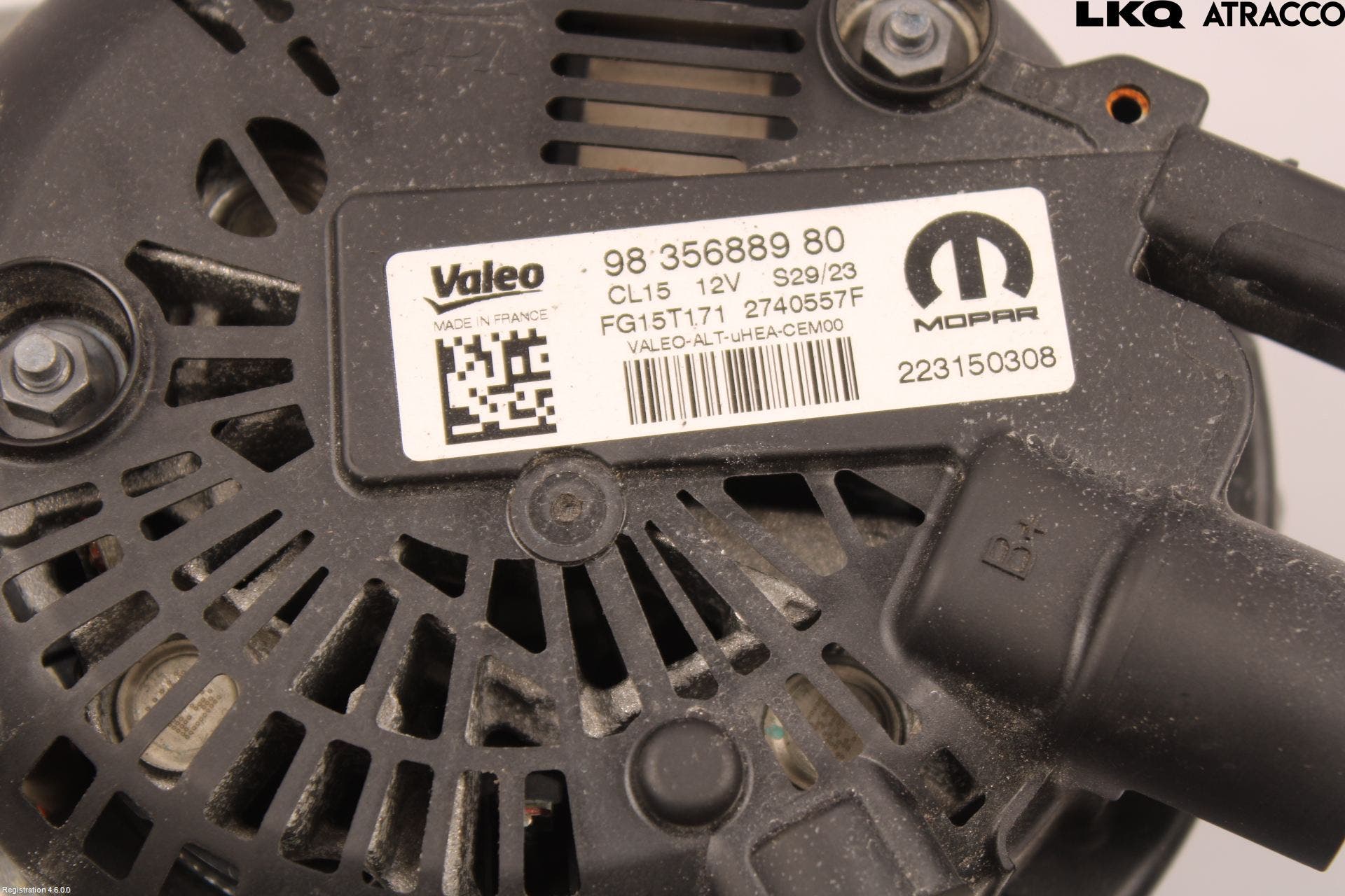 Alfa DS 4 / DS 4 E-TENSE 22- Generator